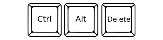 Control - Alt - Delete