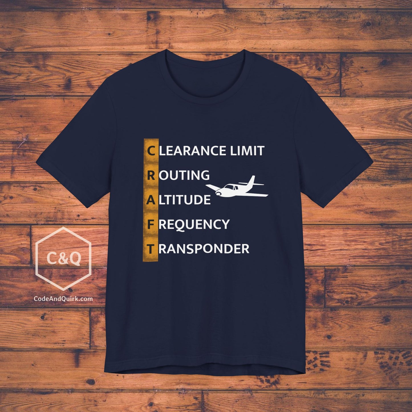 CRAFT Mnemonic Aviation Geek's T-Shirt