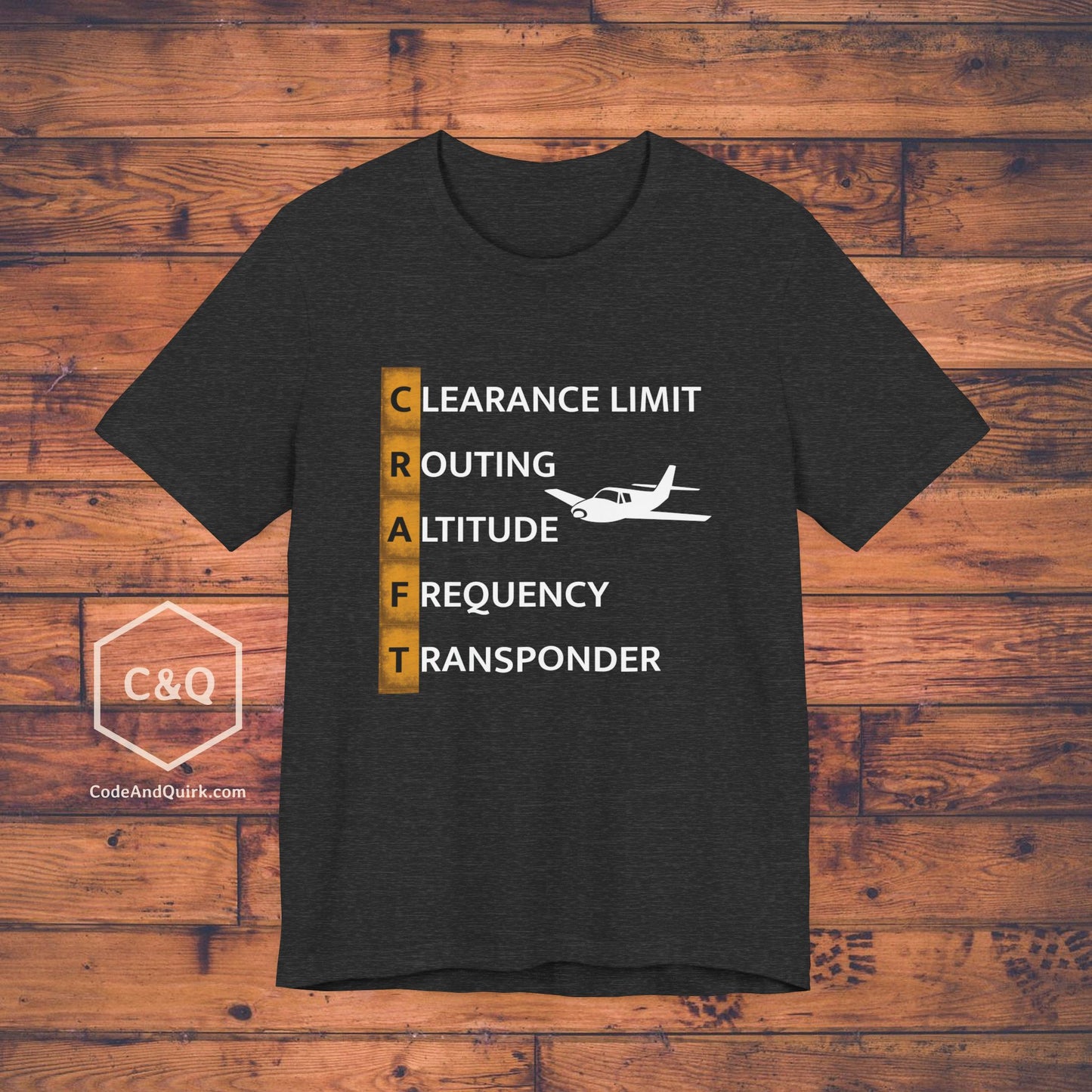 CRAFT Mnemonic Aviation Geek's T-Shirt
