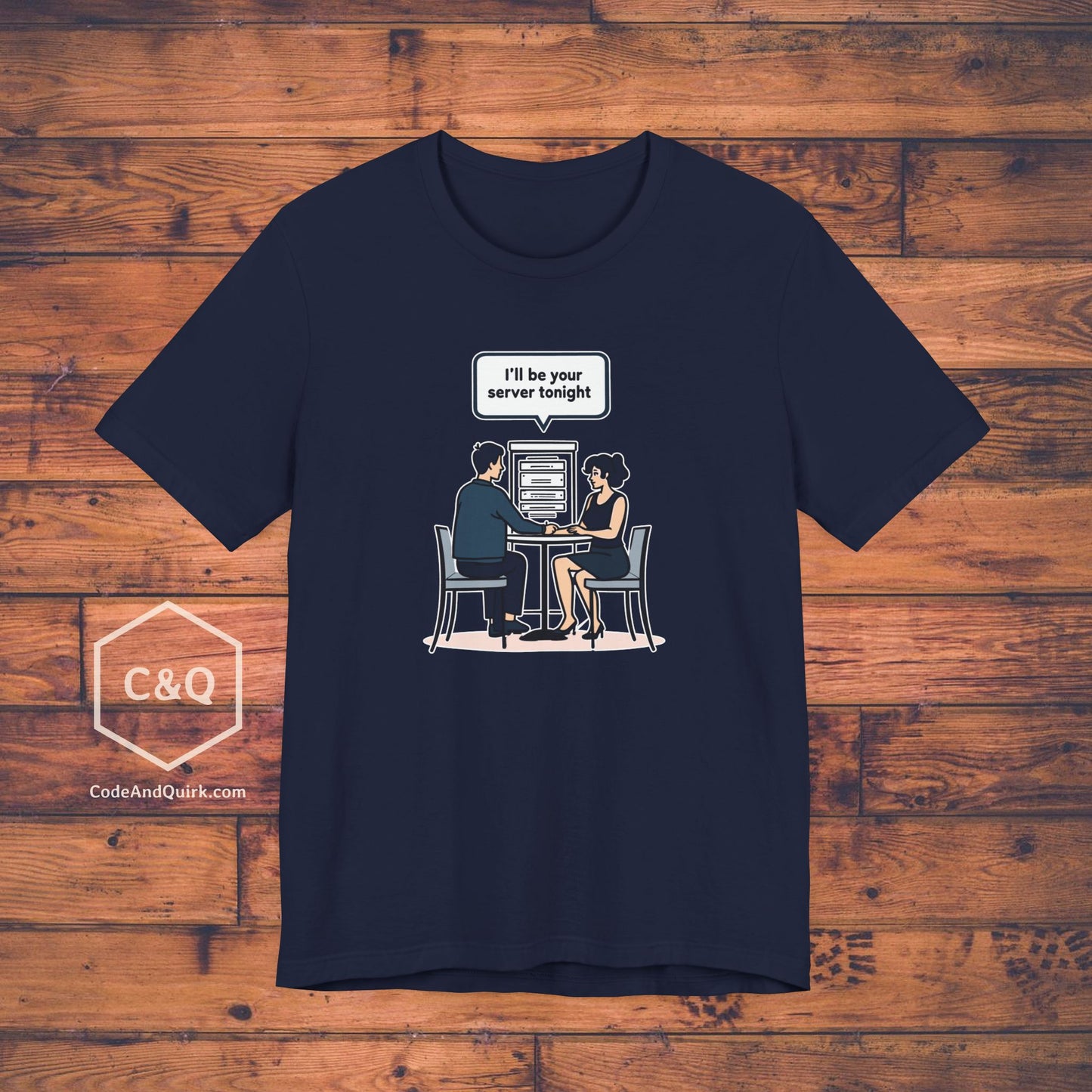 I'll be your server tonight - geek joke T-Shirt