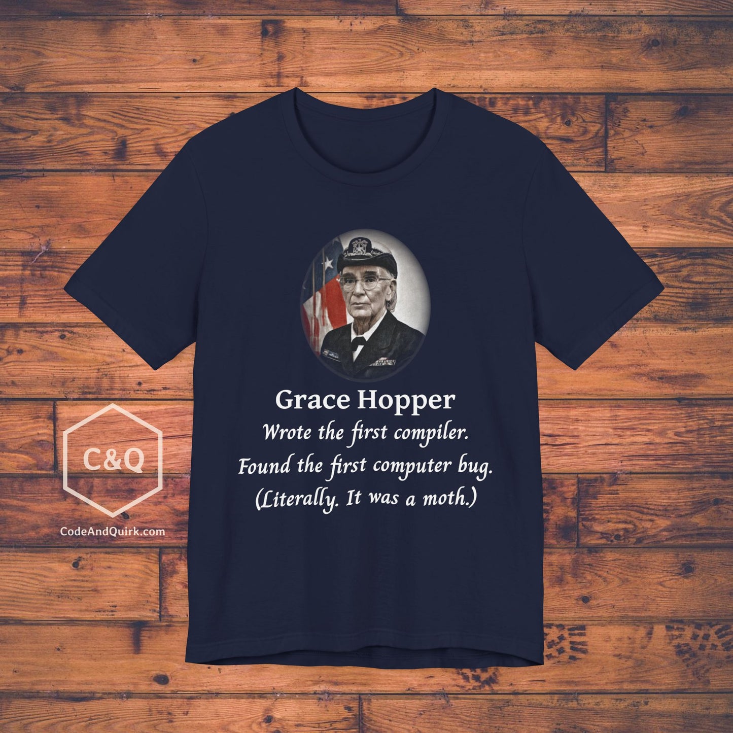 Grace Hopper achievements geeky T-Shirt