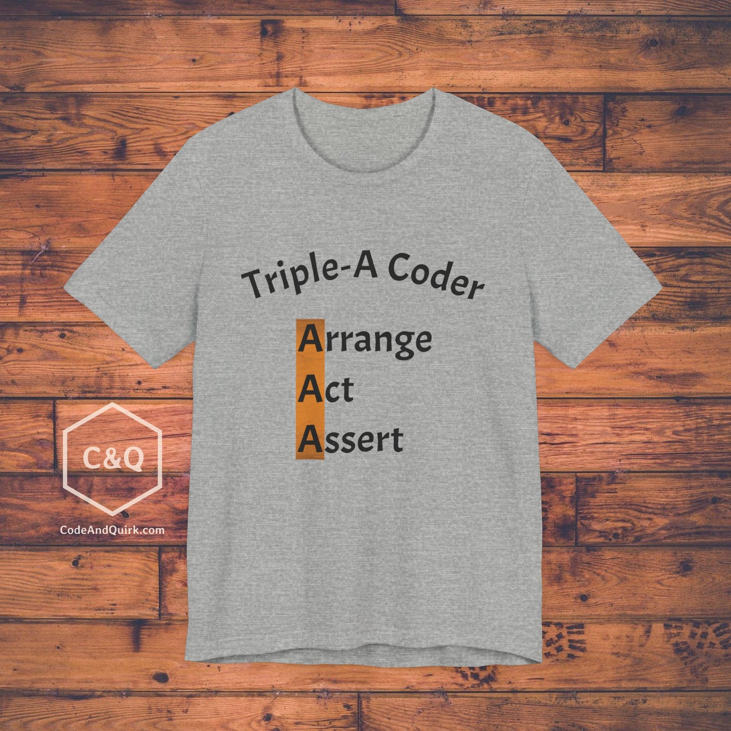 Triple-A Coder geeky T-Shirt