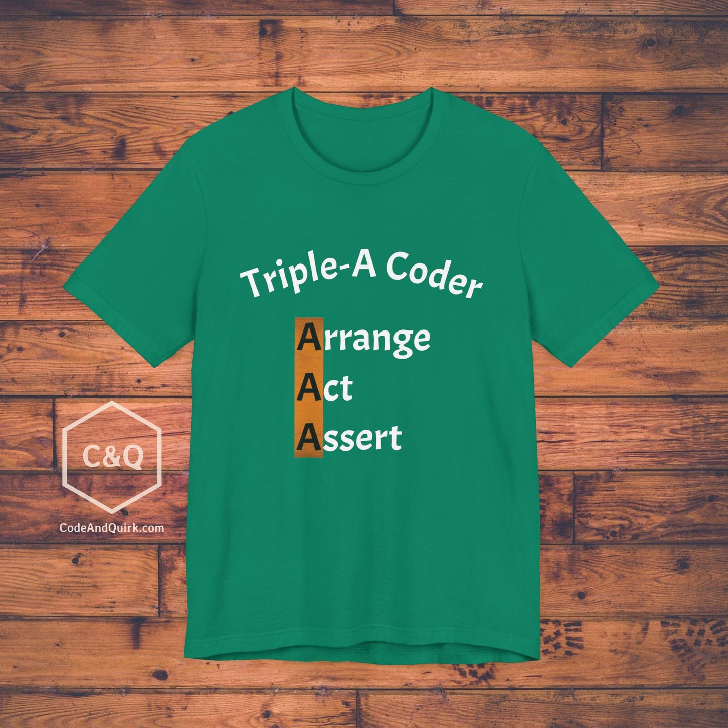 Triple-A Coder geeky T-Shirt