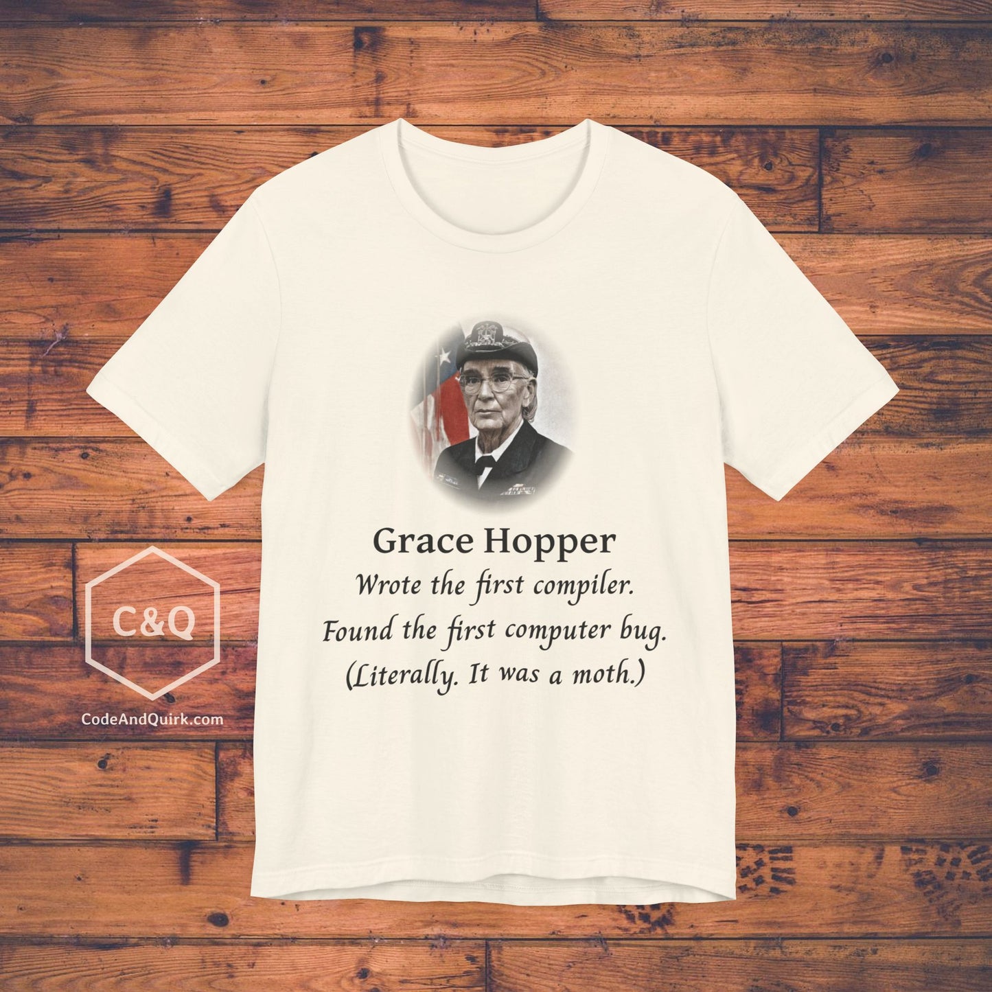 Grace Hopper achievements geeky T-Shirt