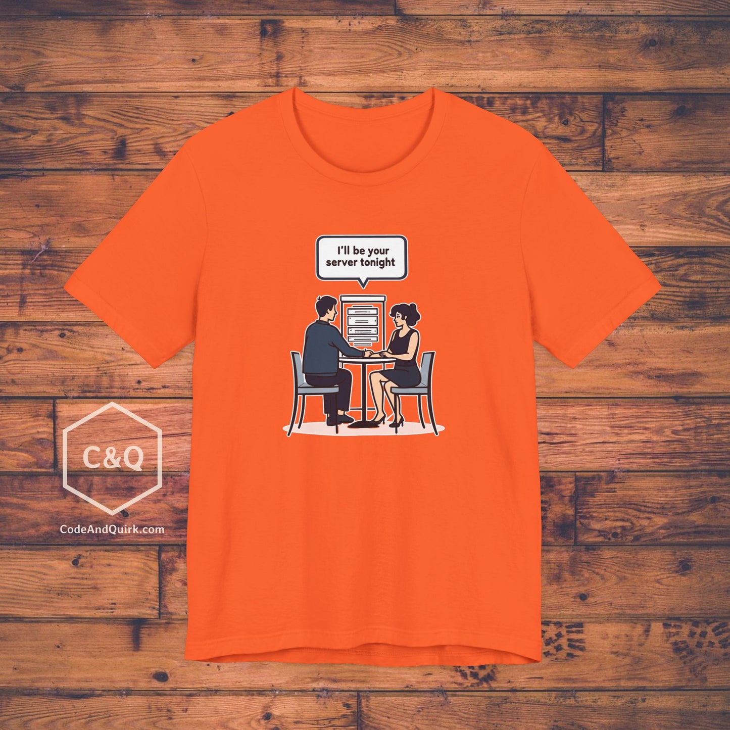 I'll be your server tonight - geek joke T-Shirt
