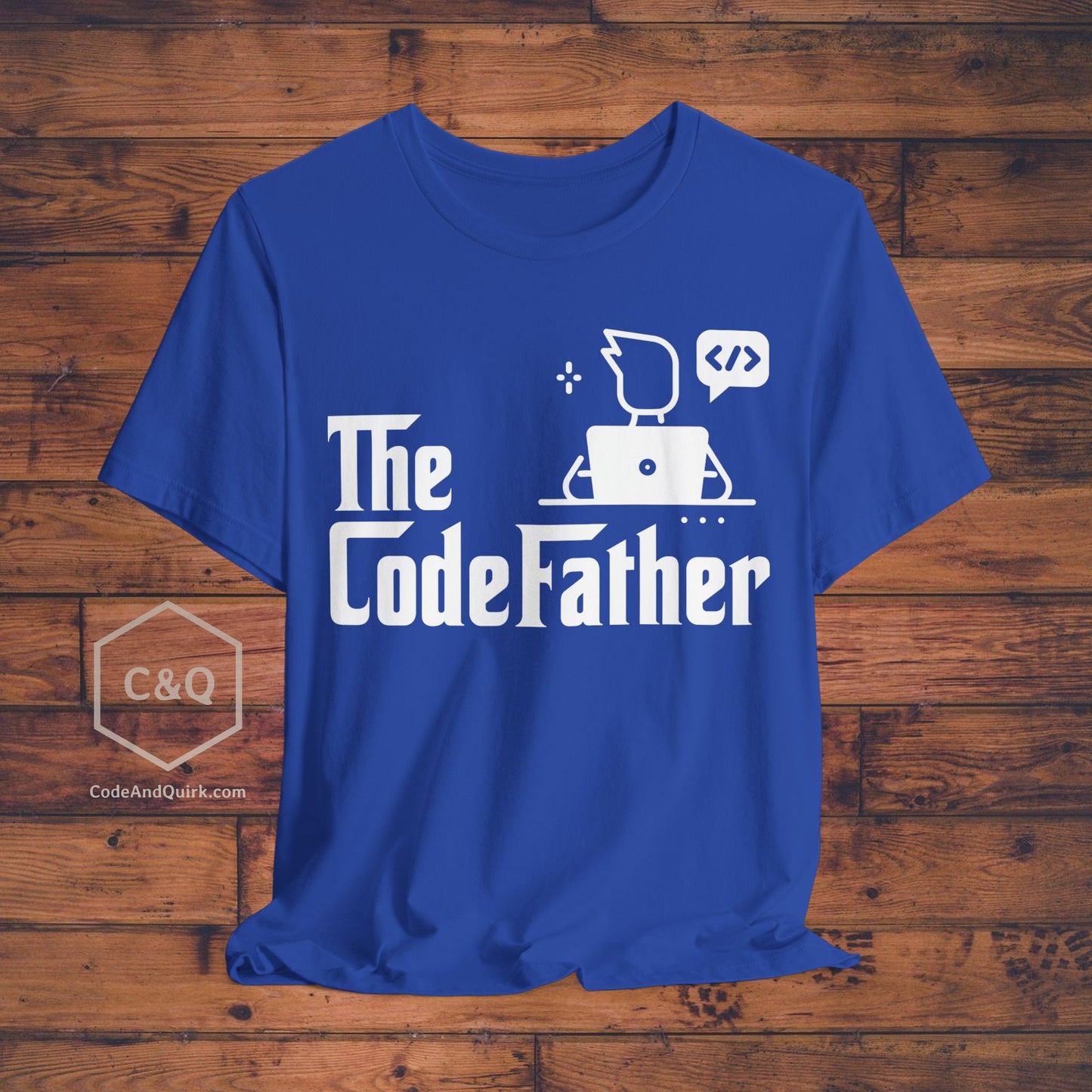 The CodeFather geeky T-Shirt for coders