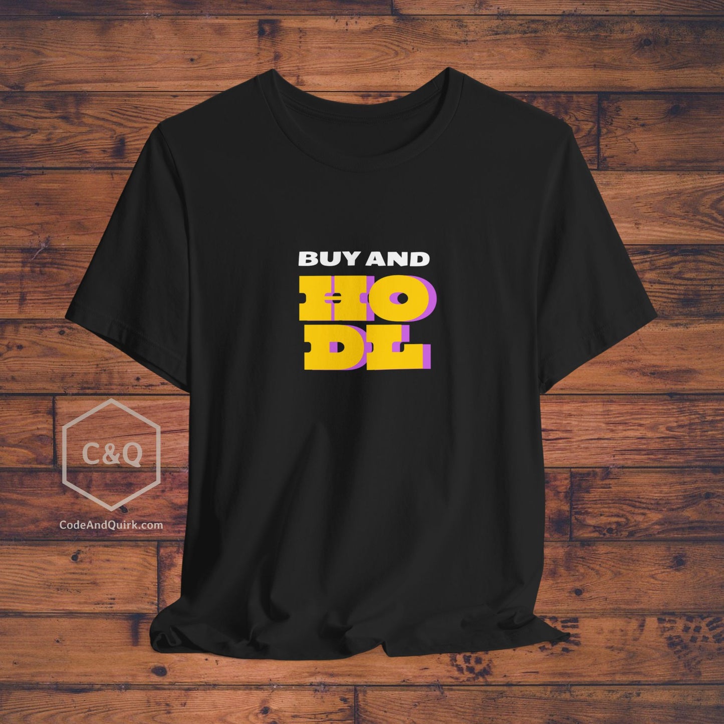 Bitcoin HODLers and crypto fans' geeky T-Shirt