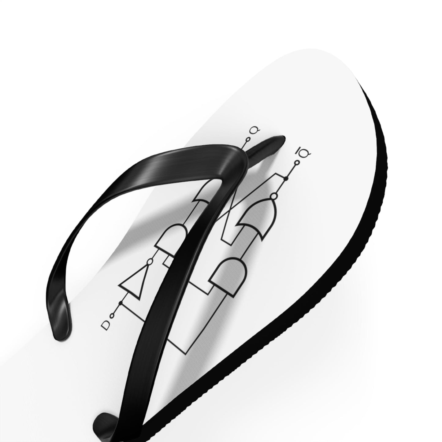 Shoes Flip Flops with a flip-flop schematic