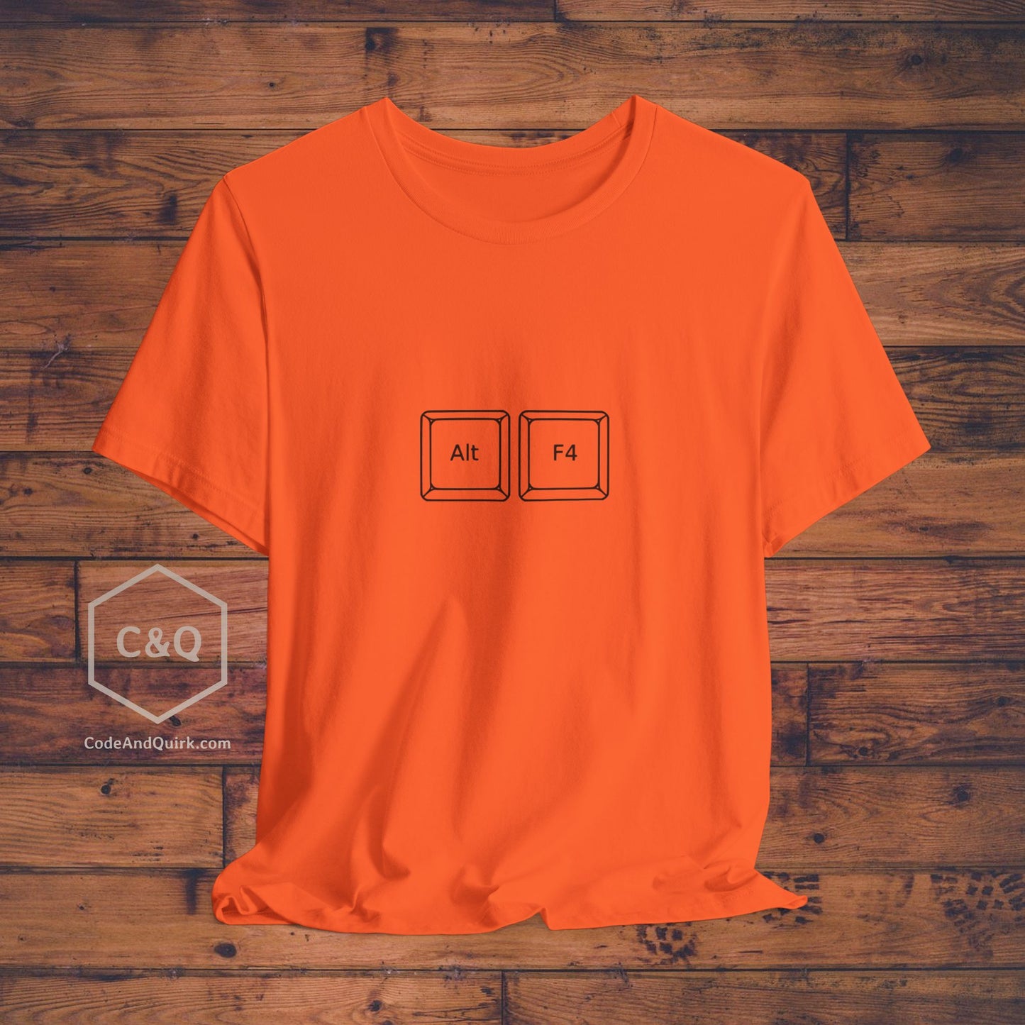 Alt+F4 geeky T-shirt