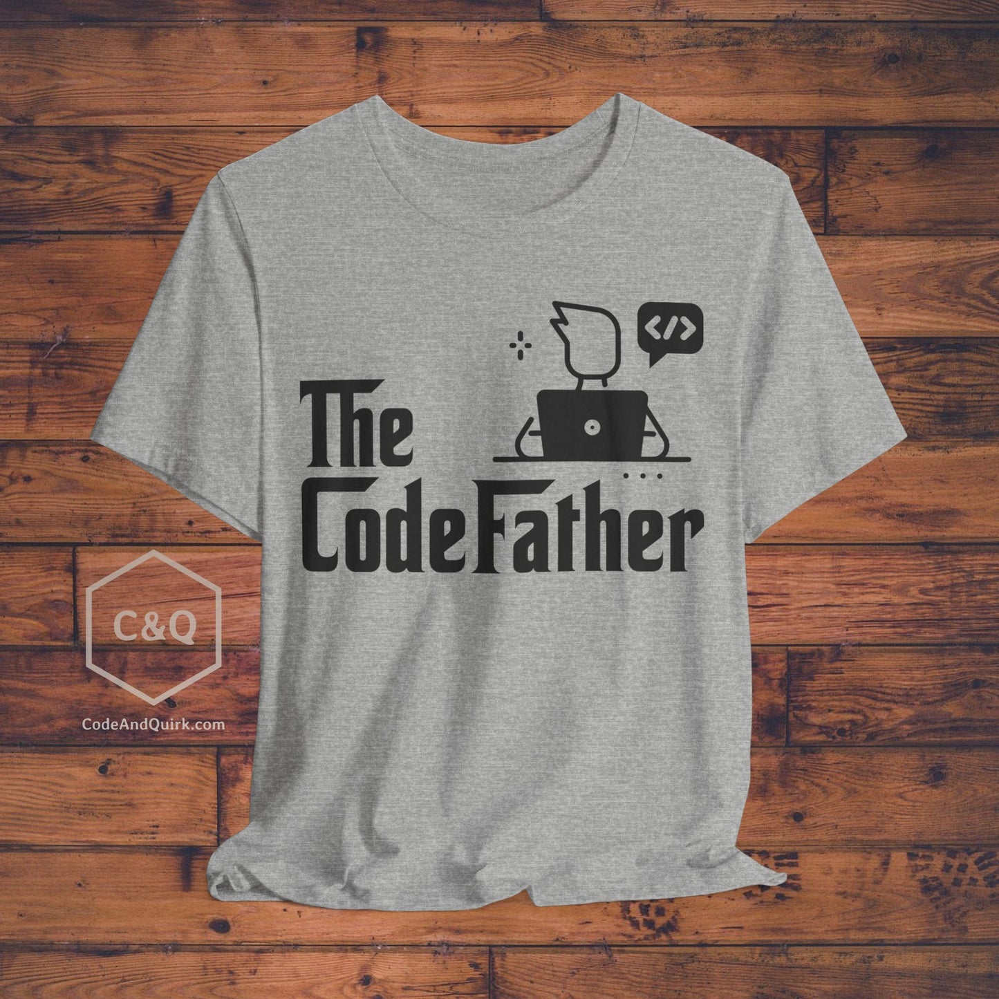 The CodeFather geeky T-Shirt for coders