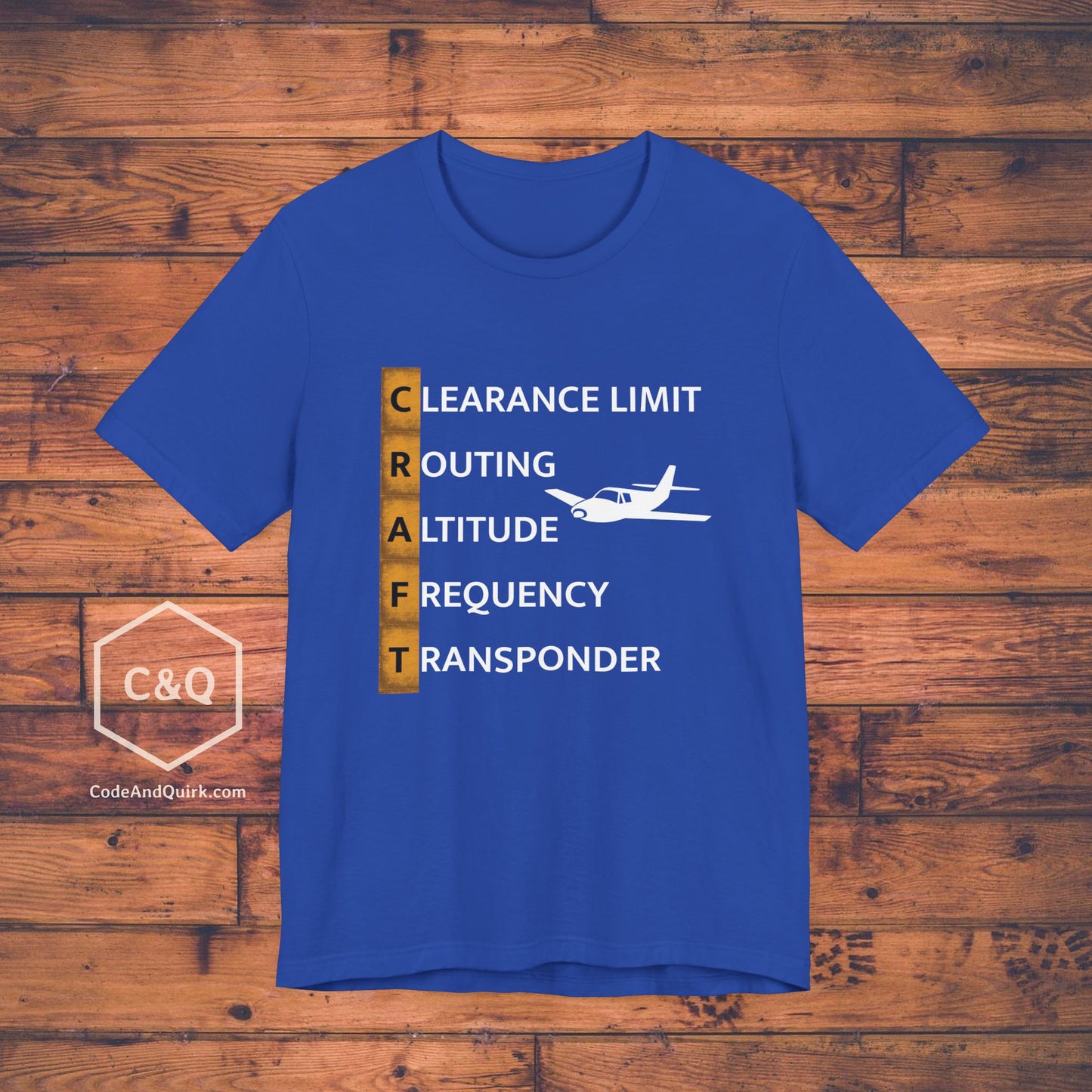 CRAFT Mnemonic Aviation Geek's T-Shirt