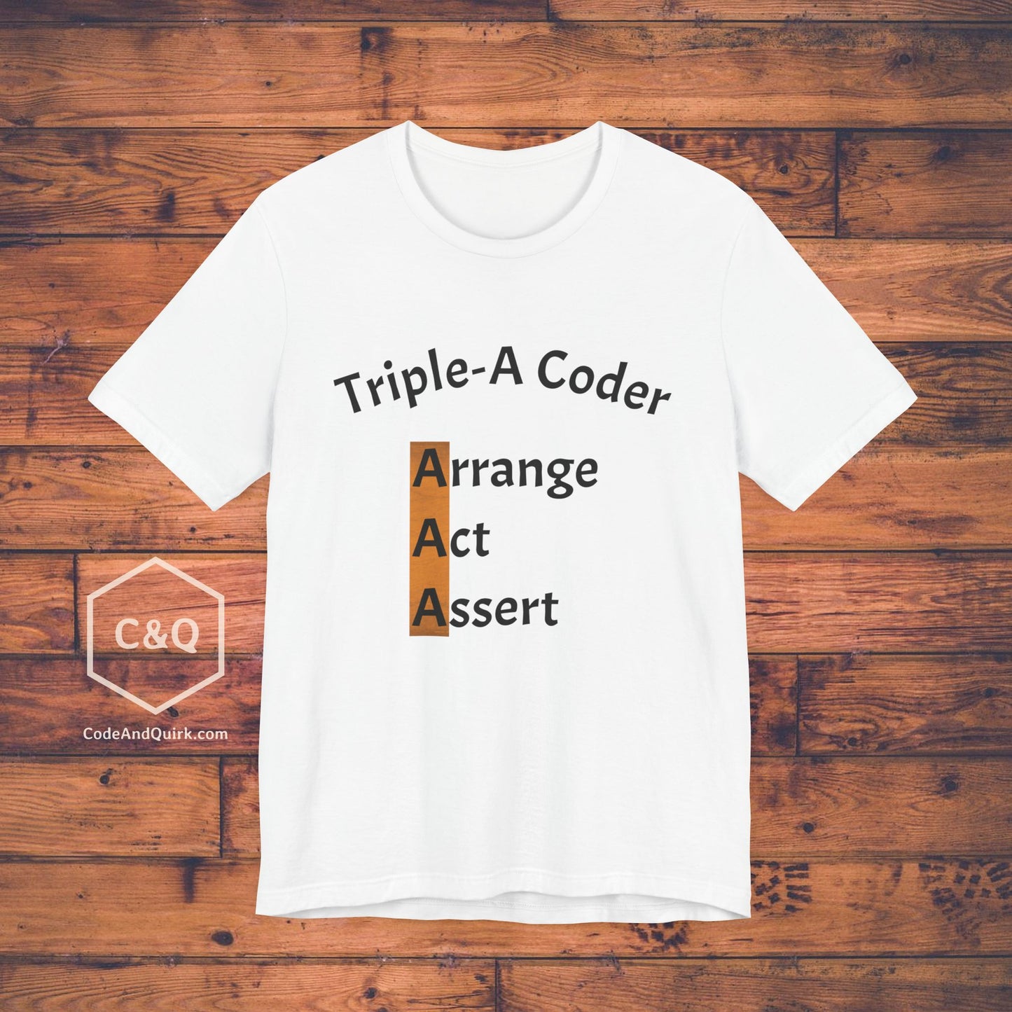 Triple-A Coder geeky T-Shirt