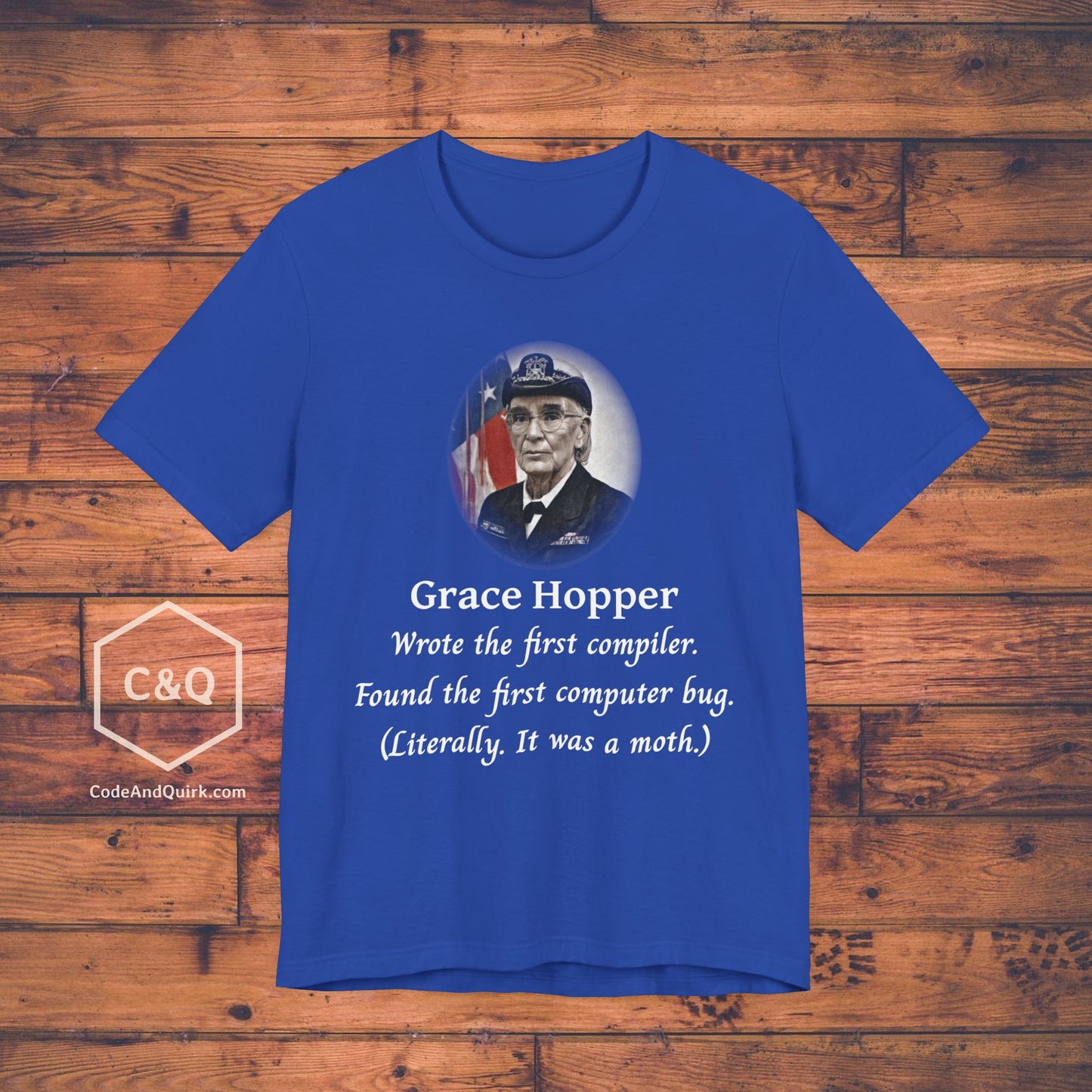 Grace Hopper achievements geeky T-Shirt