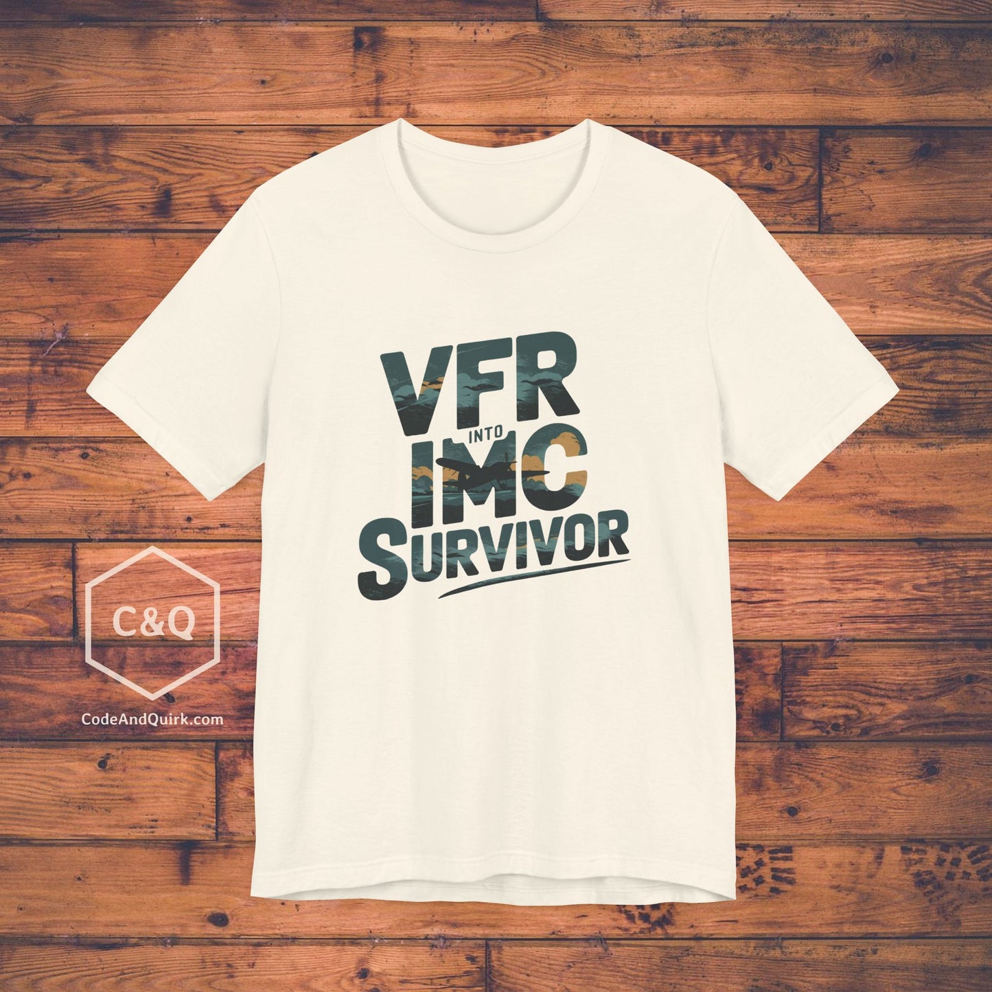 VFR into IMC survivor - pilot's T-Shirt