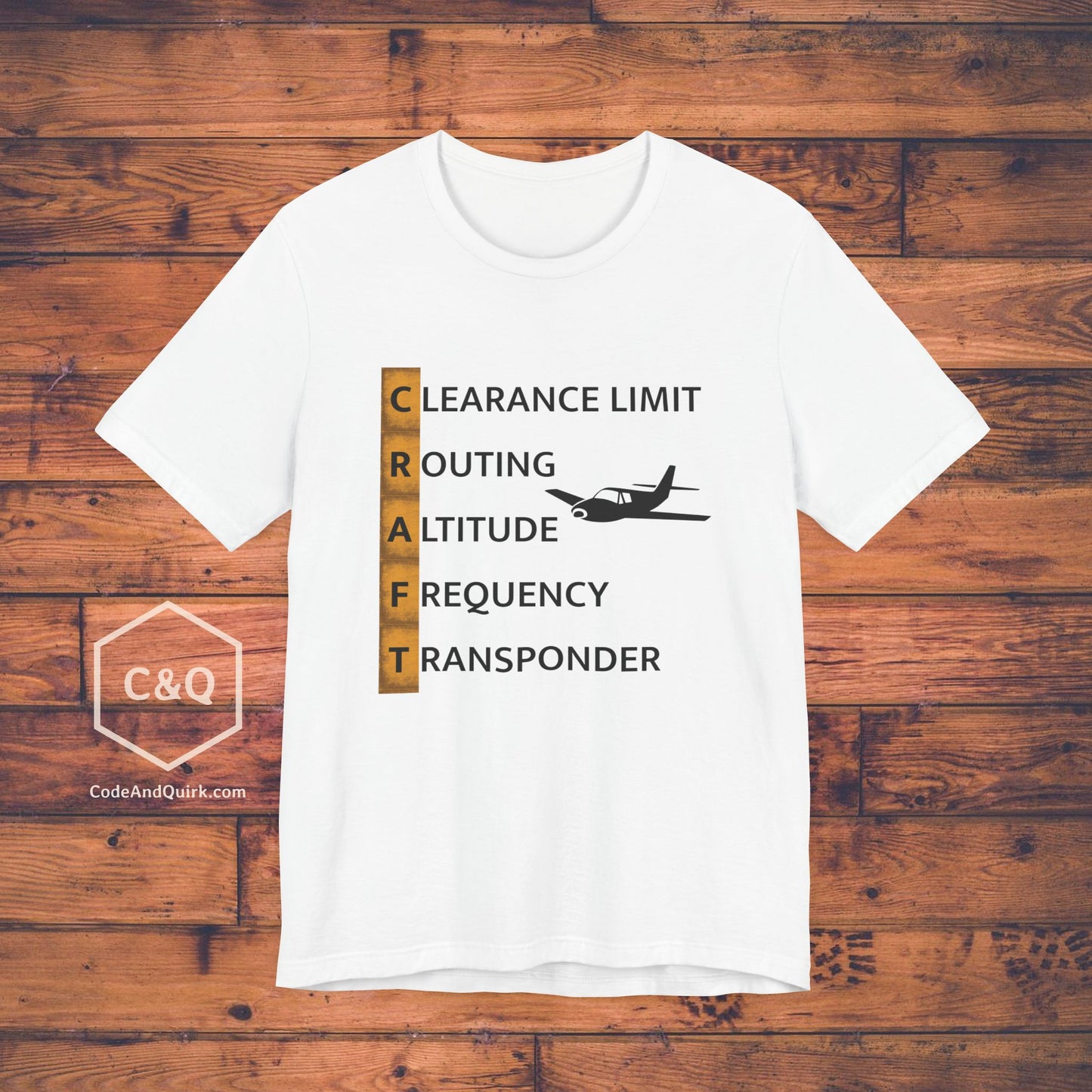 CRAFT Mnemonic Aviation Geek's T-Shirt