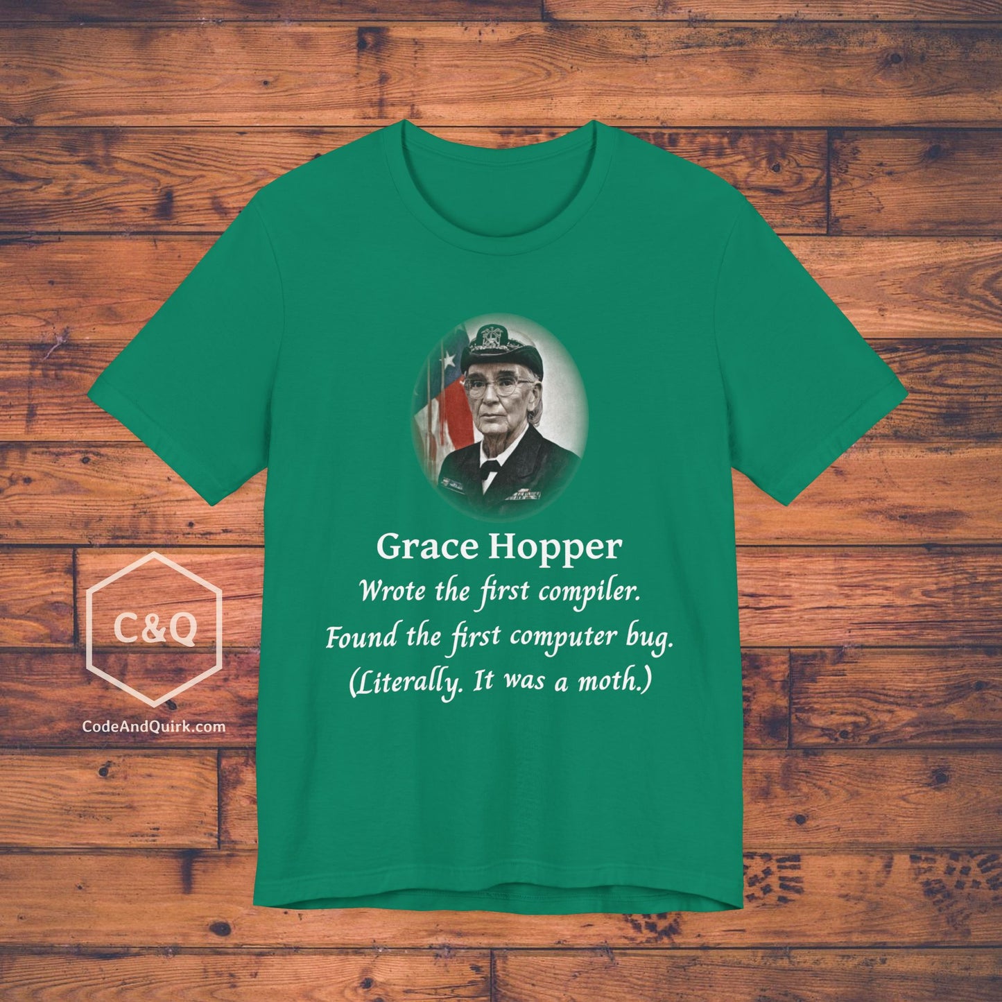 Grace Hopper achievements geeky T-Shirt