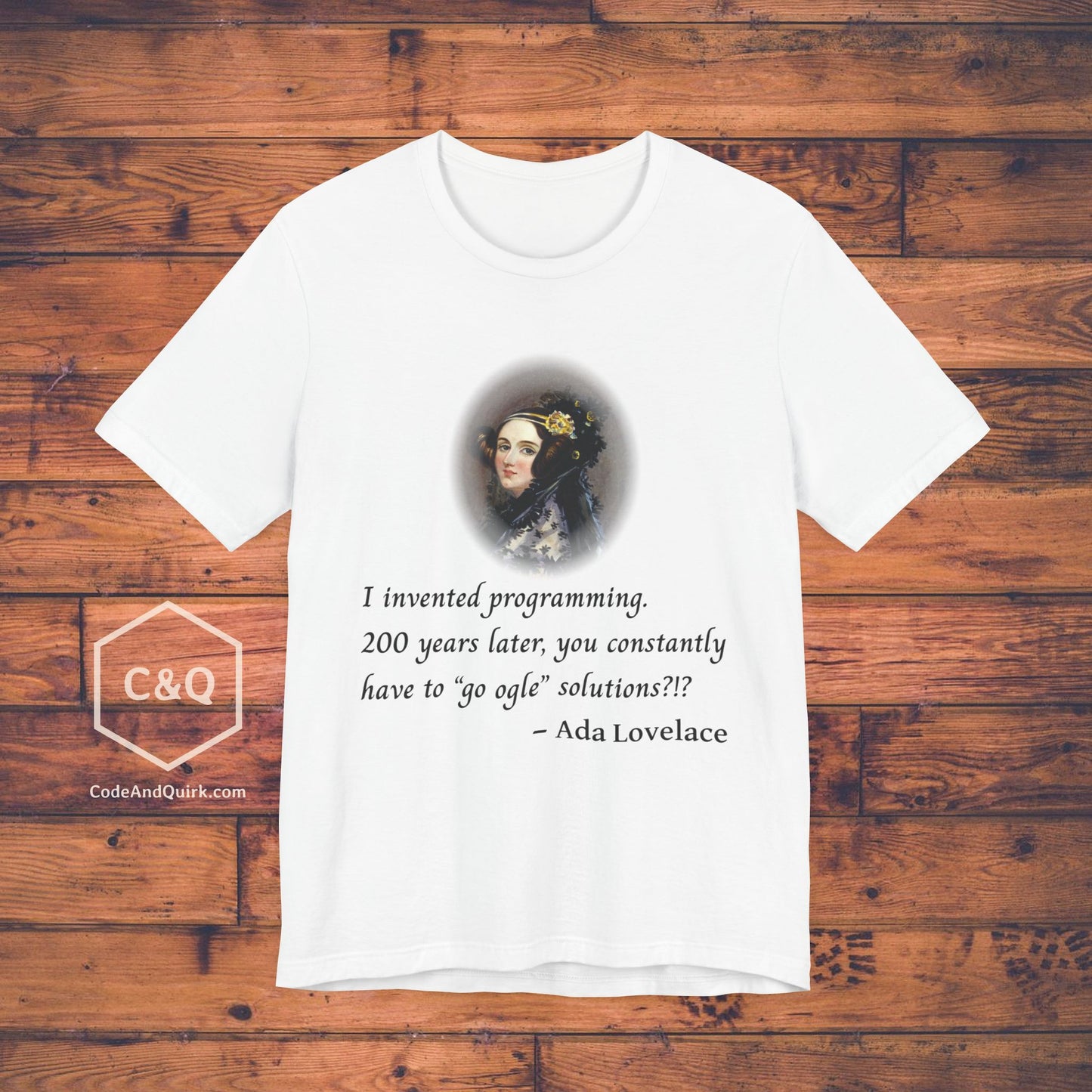 Ada Lovelace quote programmer's T-Shirt