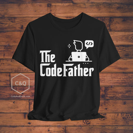 The CodeFather geeky T-Shirt for coders