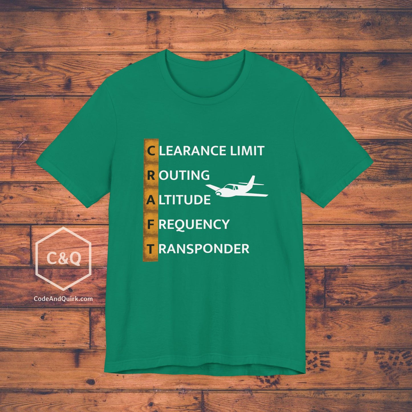 CRAFT Mnemonic Aviation Geek's T-Shirt