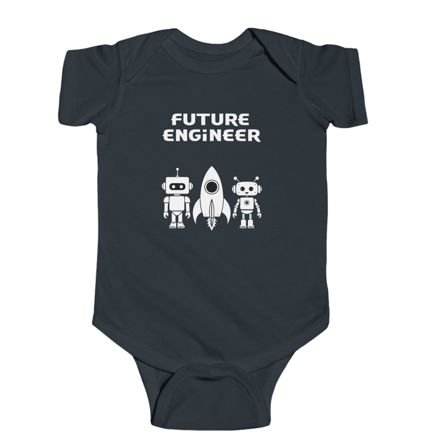 Future Engineer - Geeky Fine Jersey Baby Bodysuit
