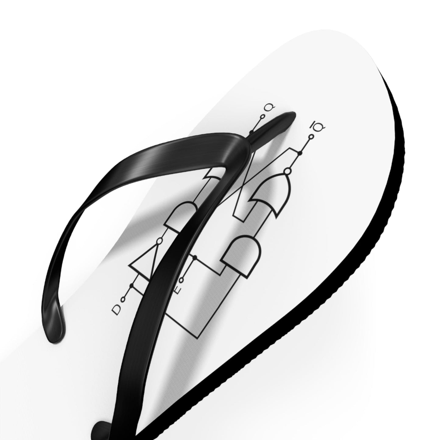 Shoes Flip Flops with a flip-flop schematic