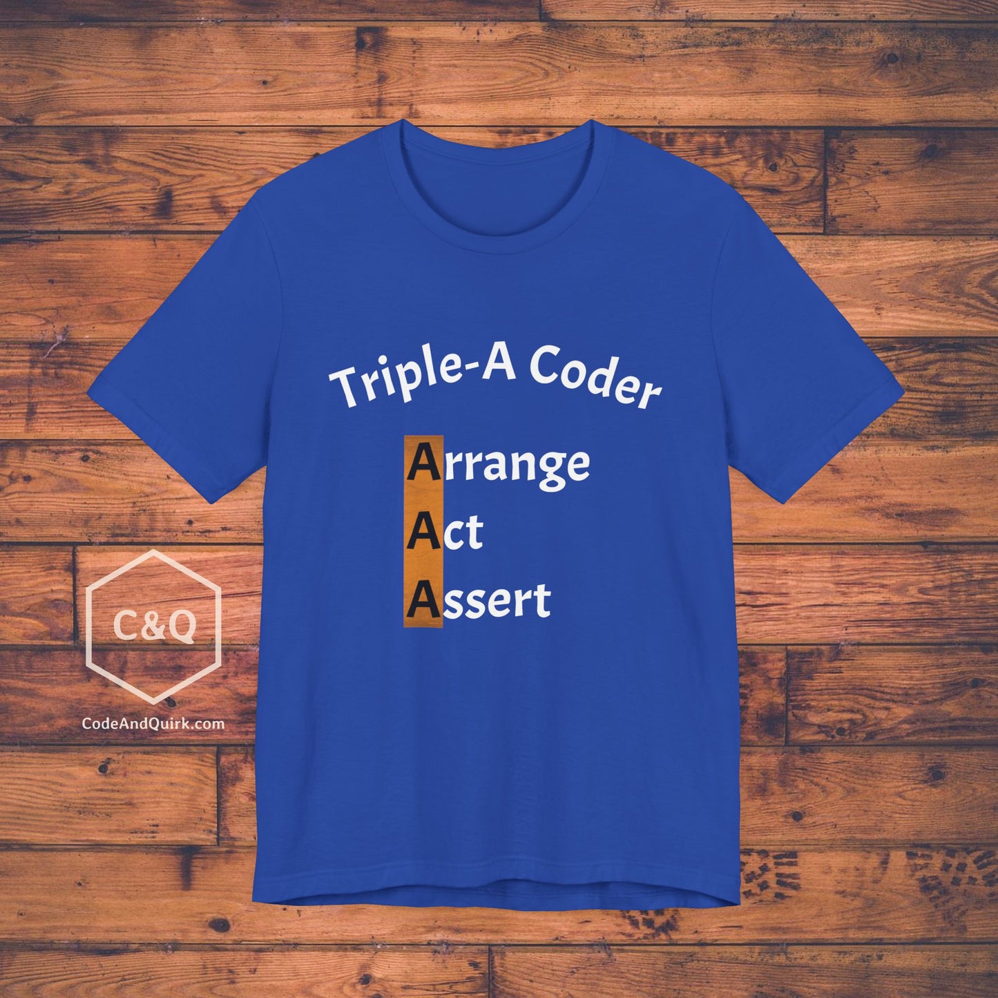Triple-A Coder geeky T-Shirt