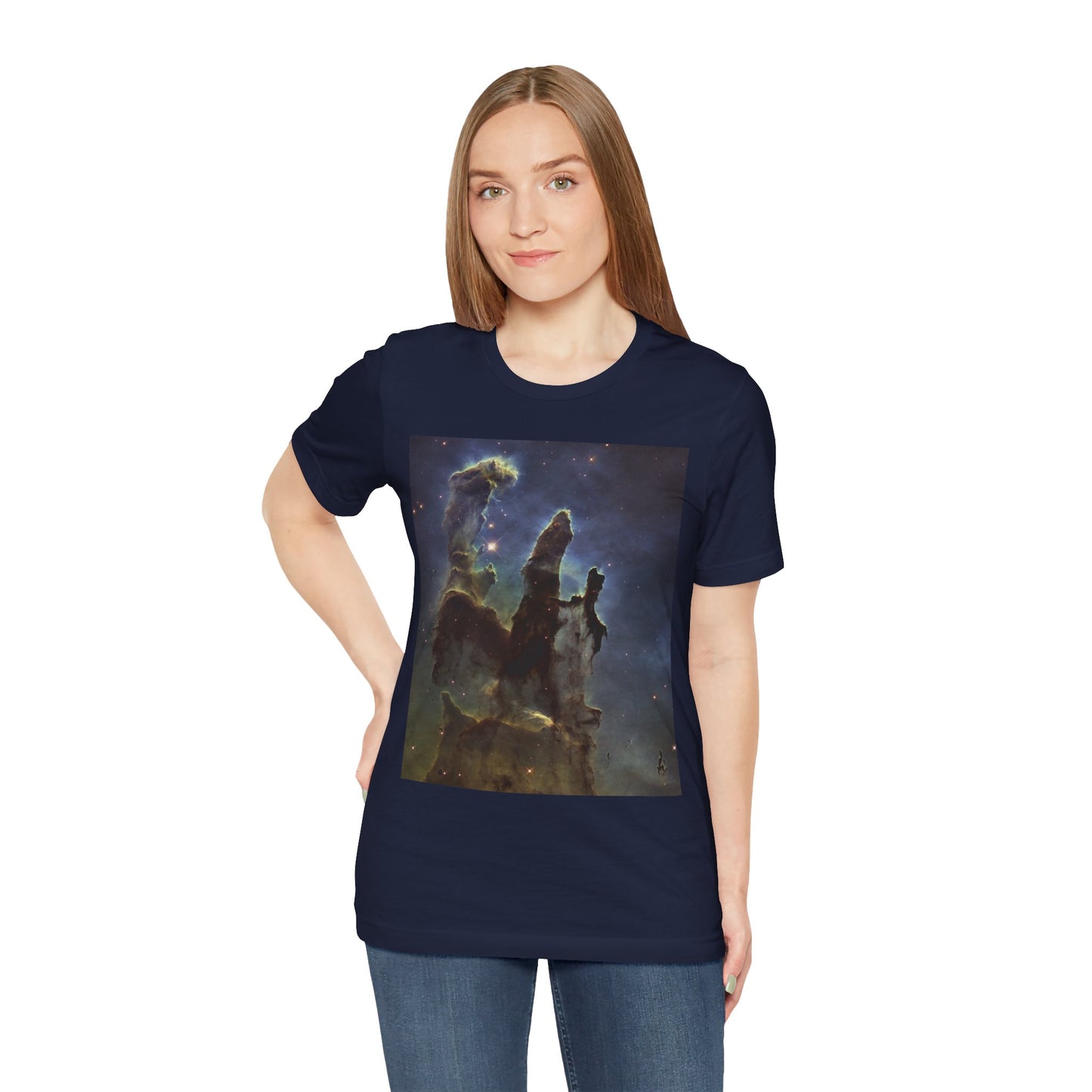 Pillars of Creation Hubble space photo - geeky T-shirt