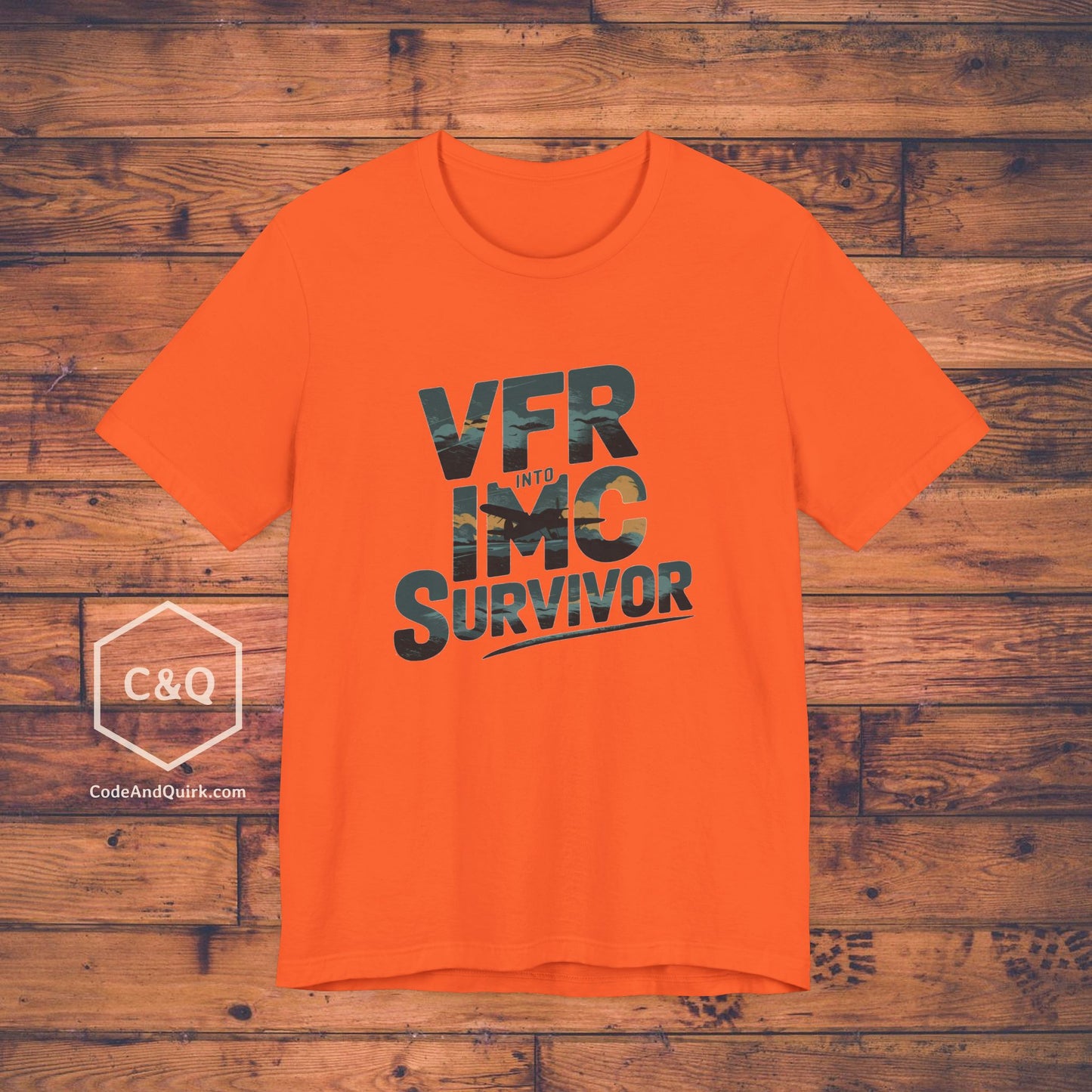 VFR into IMC survivor - pilot's T-Shirt
