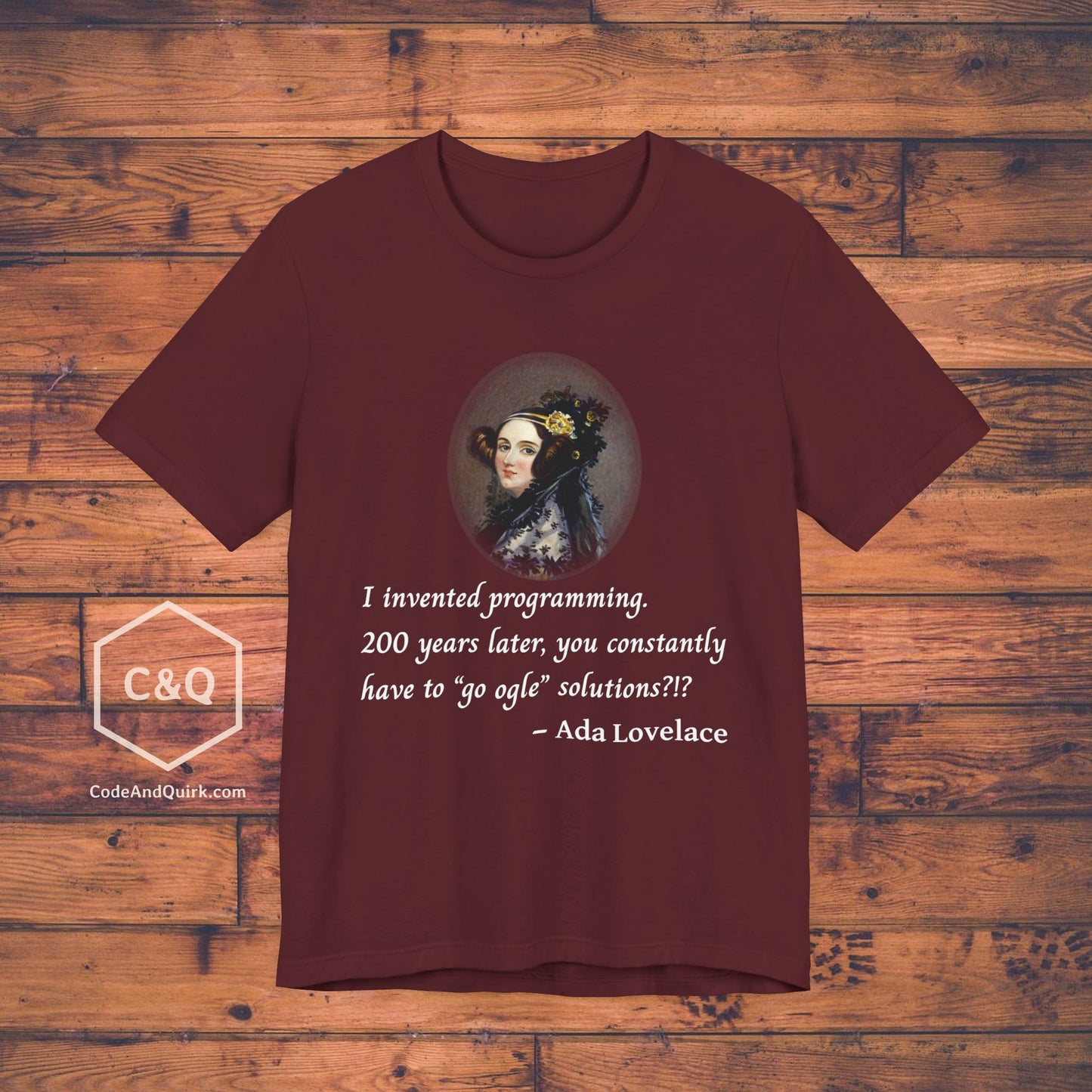 Ada Lovelace quote programmer's T-Shirt