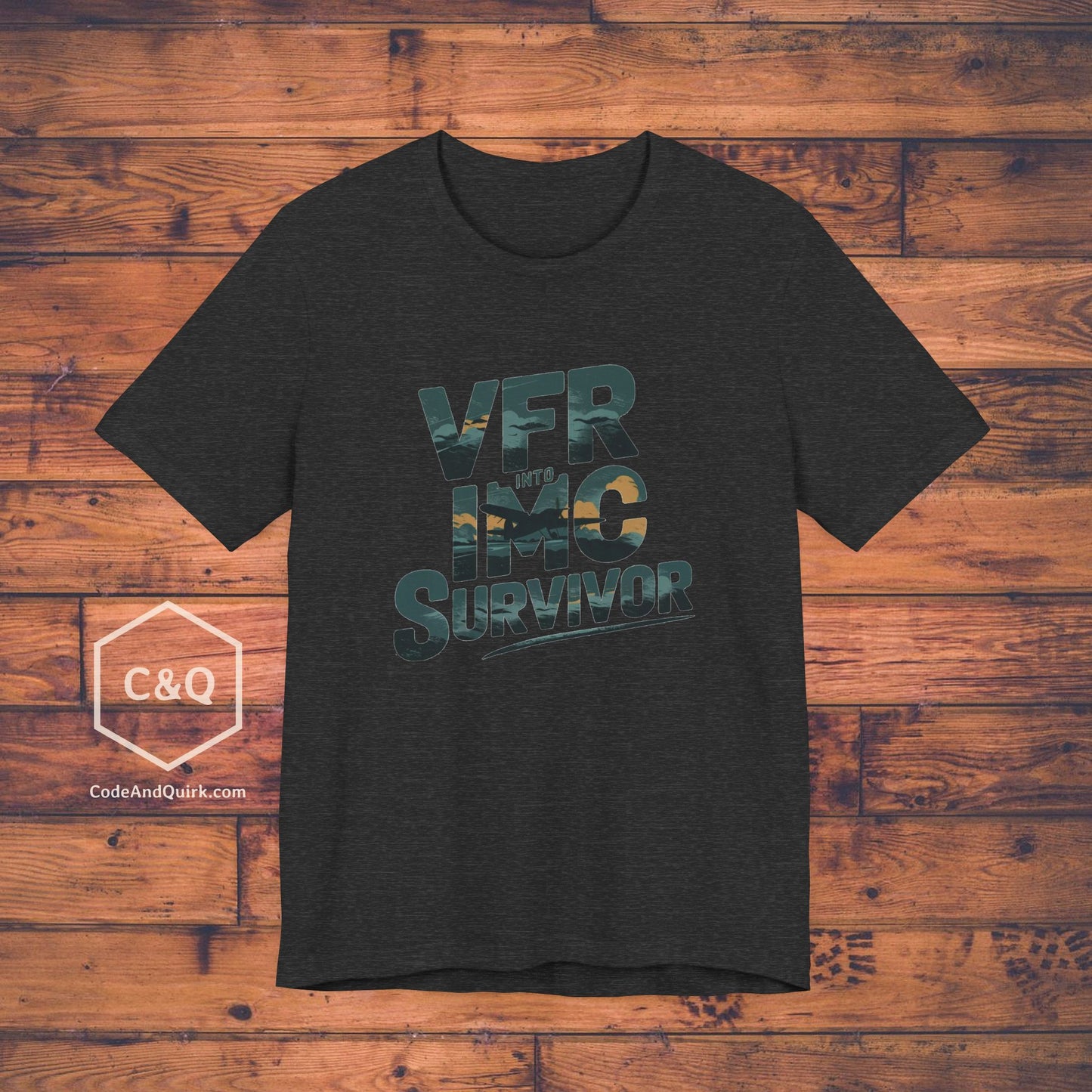 VFR into IMC survivor - pilot's T-Shirt