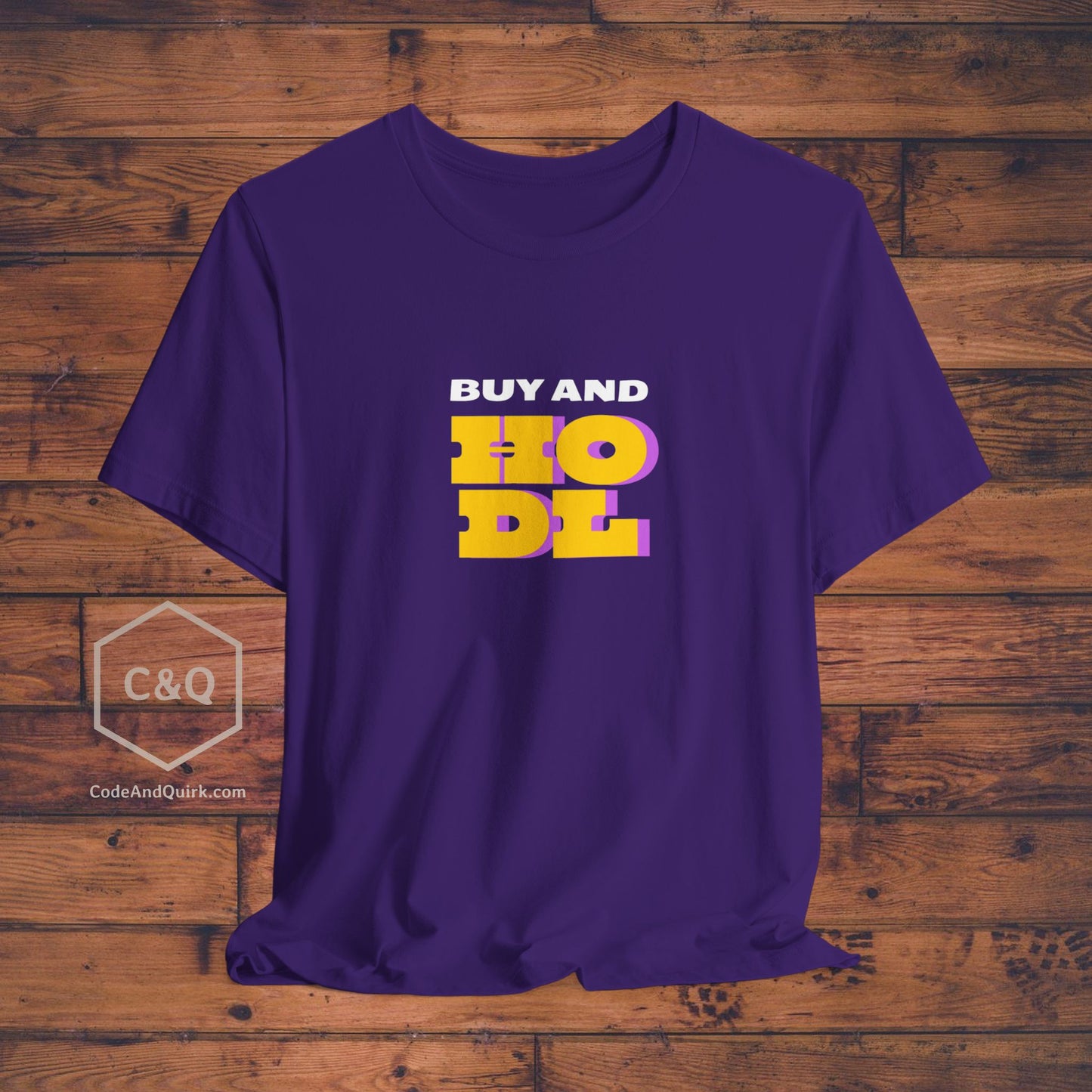 Bitcoin HODLers and crypto fans' geeky T-Shirt