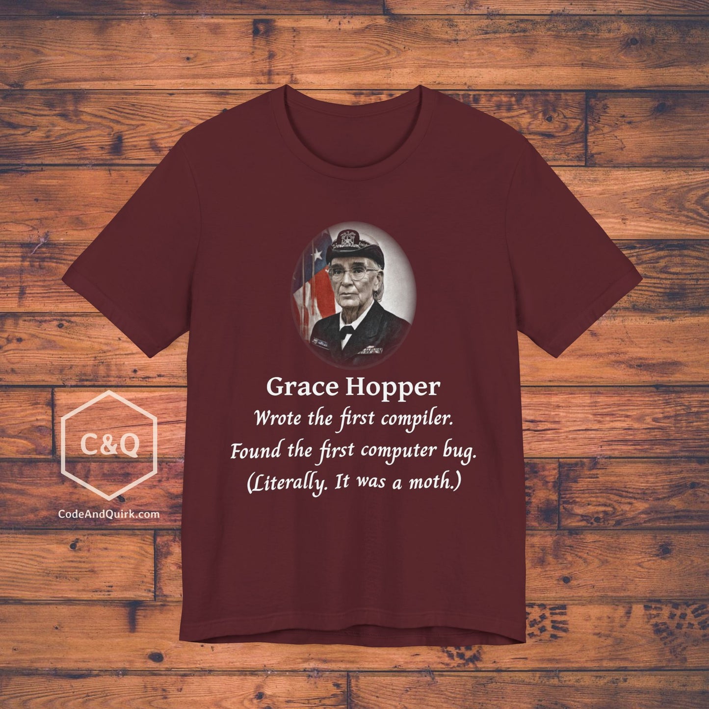 Grace Hopper achievements geeky T-Shirt