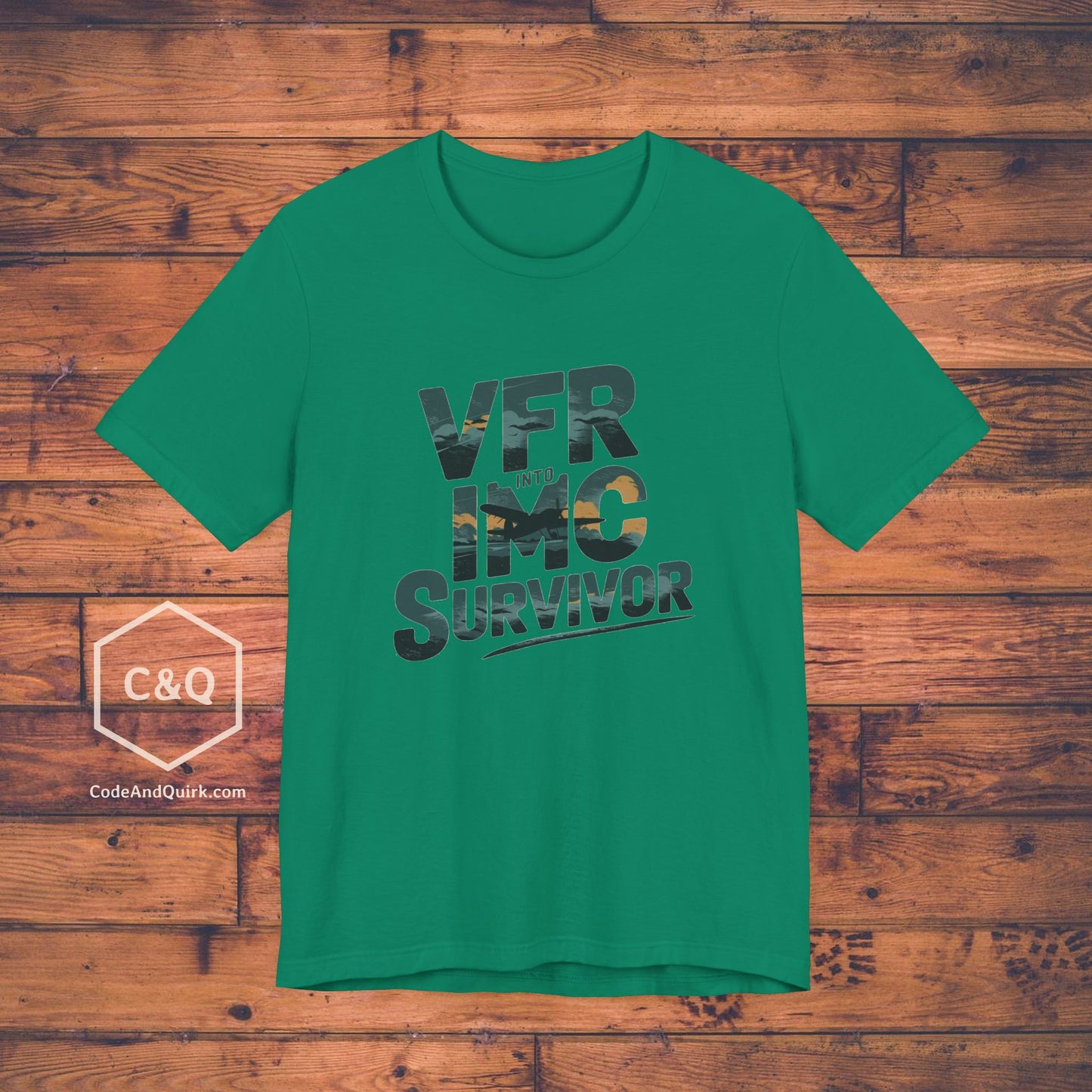 VFR into IMC survivor - pilot's T-Shirt