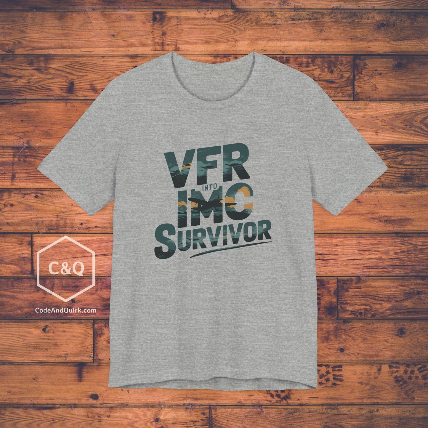 VFR into IMC survivor - pilot's T-Shirt