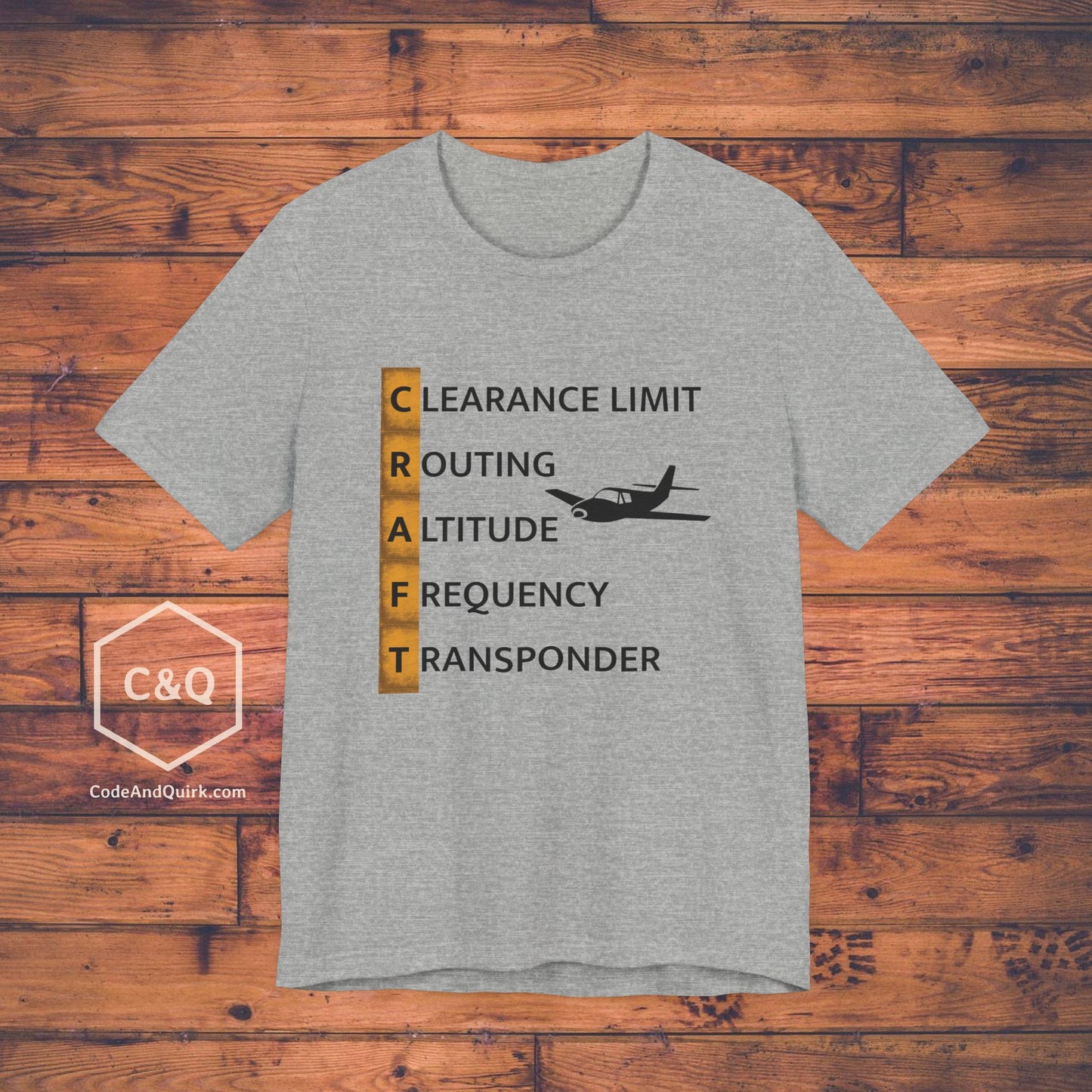 CRAFT Mnemonic Aviation Geek's T-Shirt