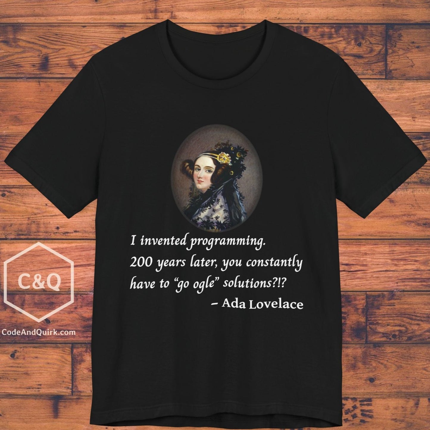 Ada Lovelace quote programmer's T-Shirt