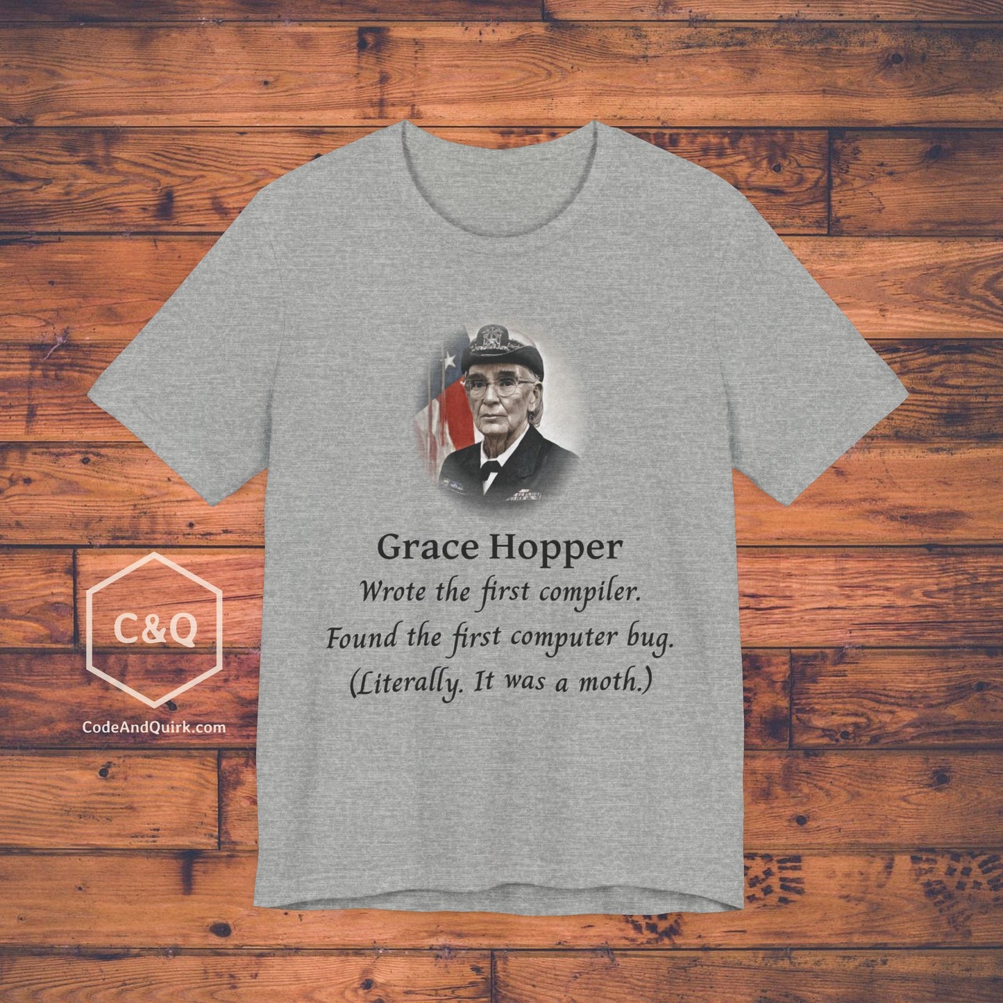 Grace Hopper achievements geeky T-Shirt