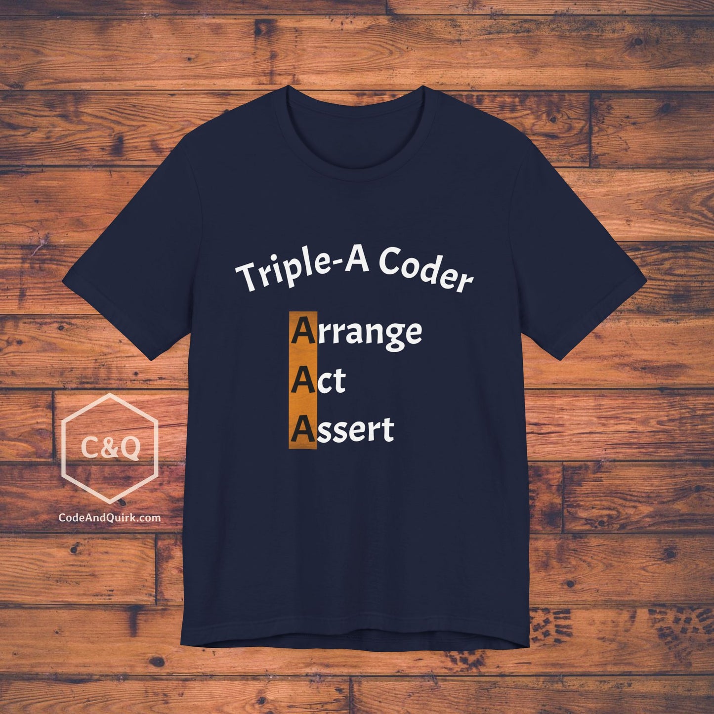 Triple-A Coder geeky T-Shirt