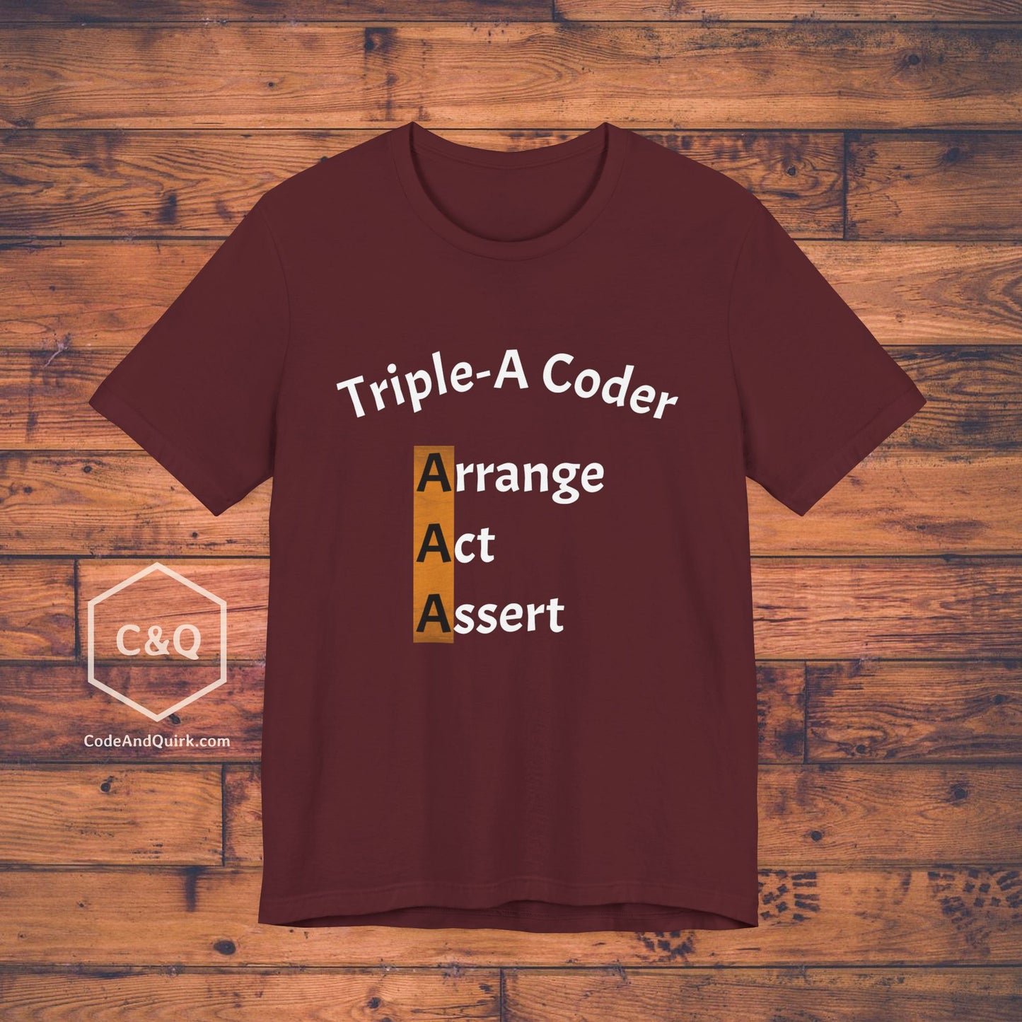 Triple-A Coder geeky T-Shirt