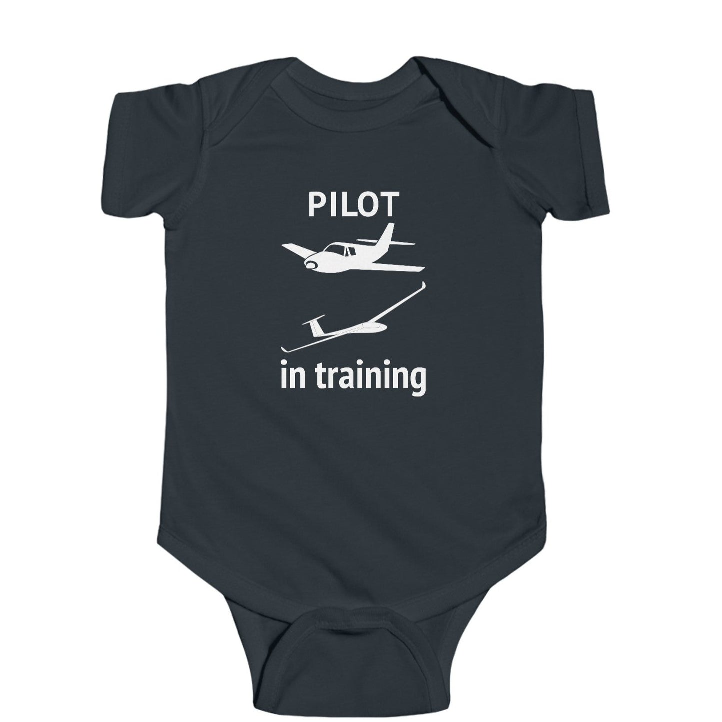 Pilot In Training - Infant Fine Jersey Bodysuit