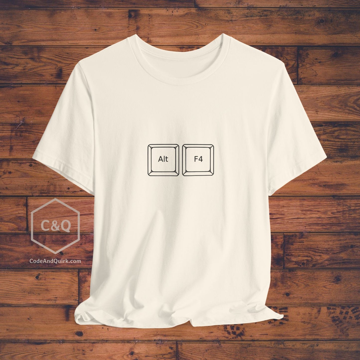 Alt+F4 geeky T-shirt