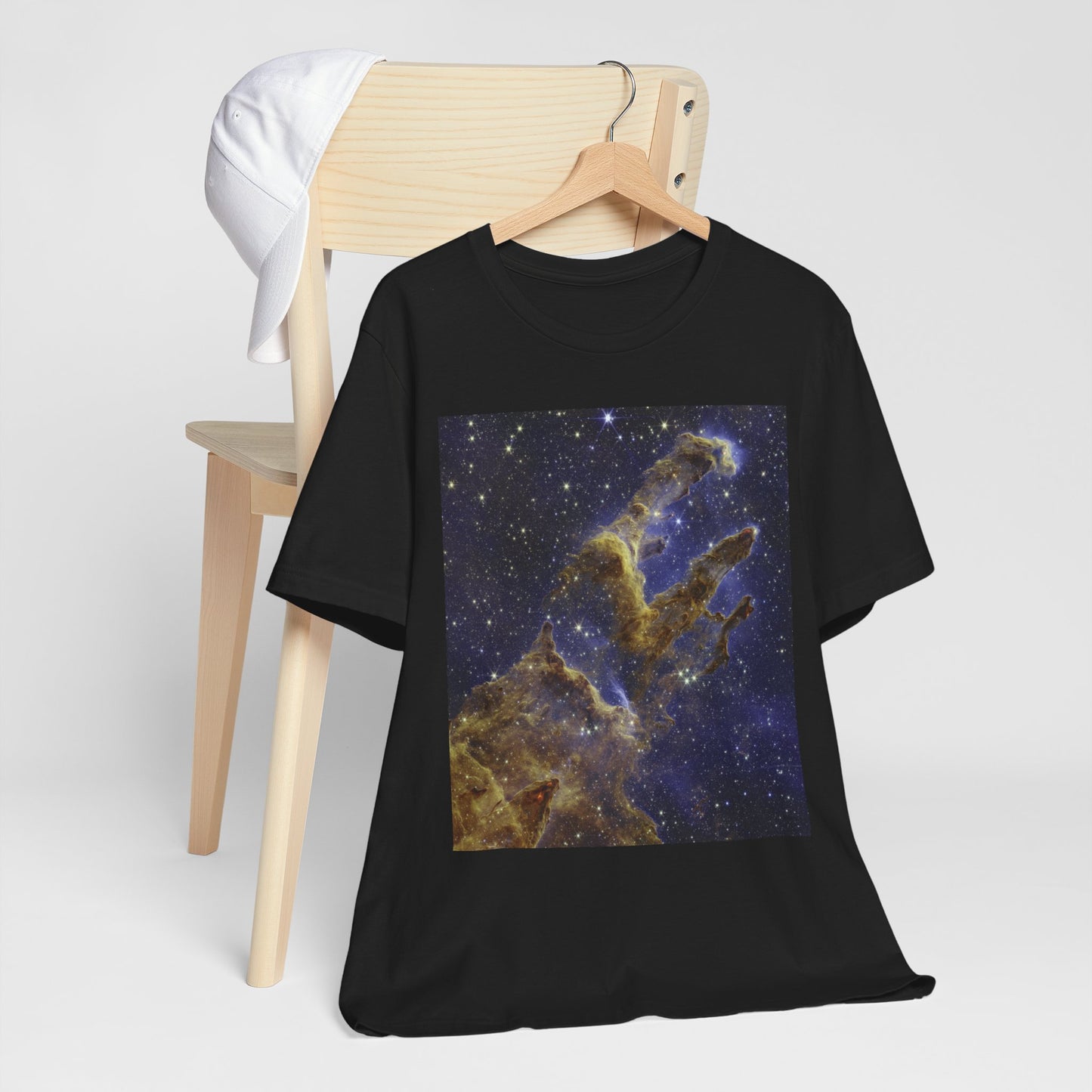 Pillars of Creation JWST space photo - geeky T-shirt