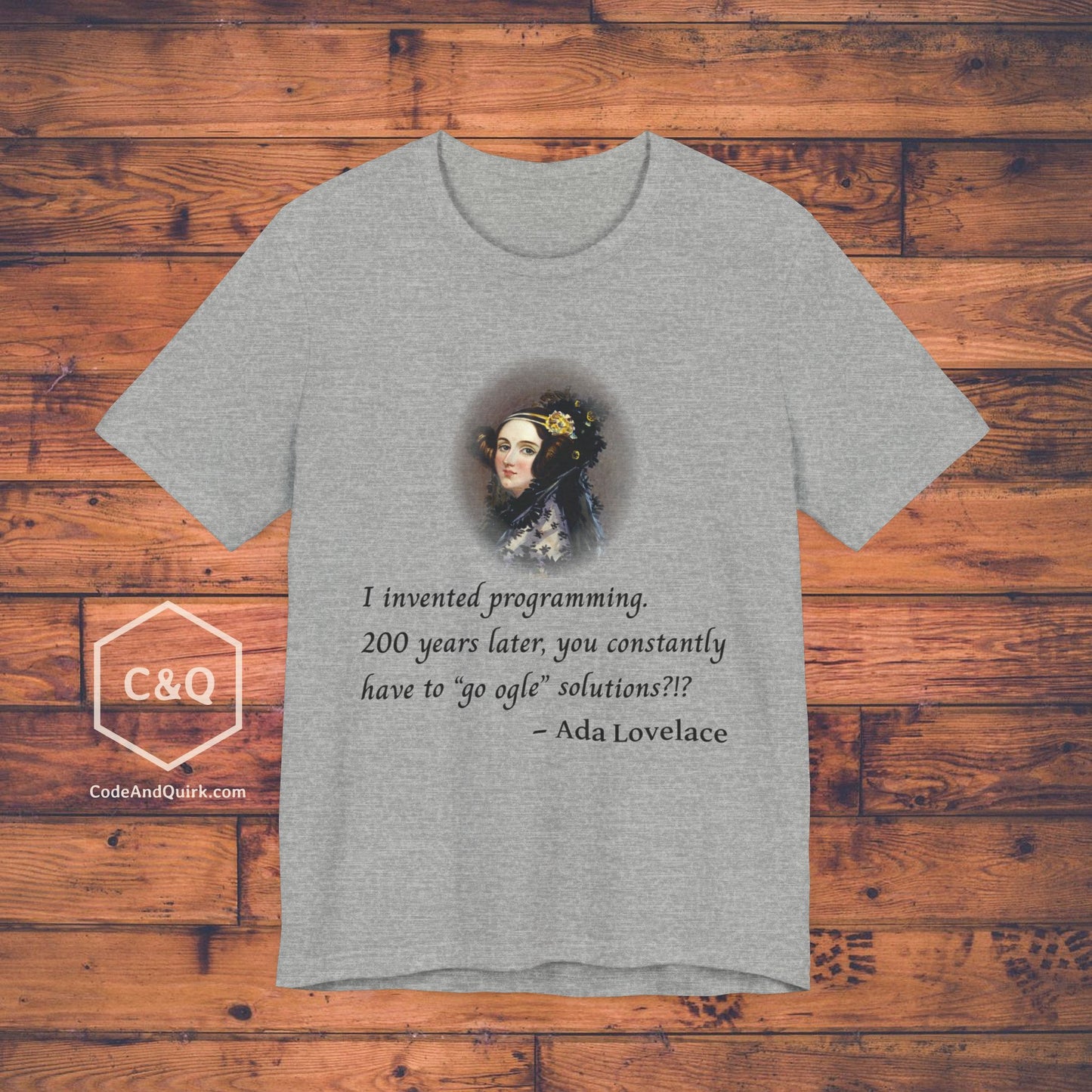 Ada Lovelace quote programmer's T-Shirt