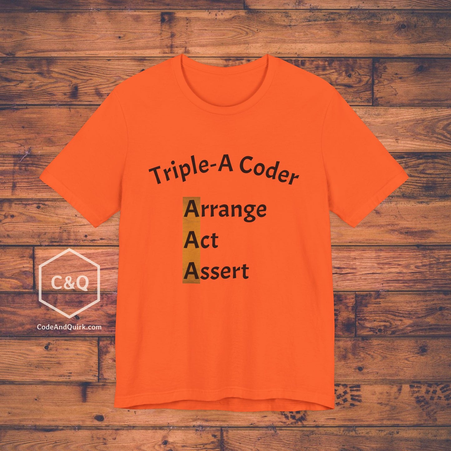 Triple-A Coder geeky T-Shirt
