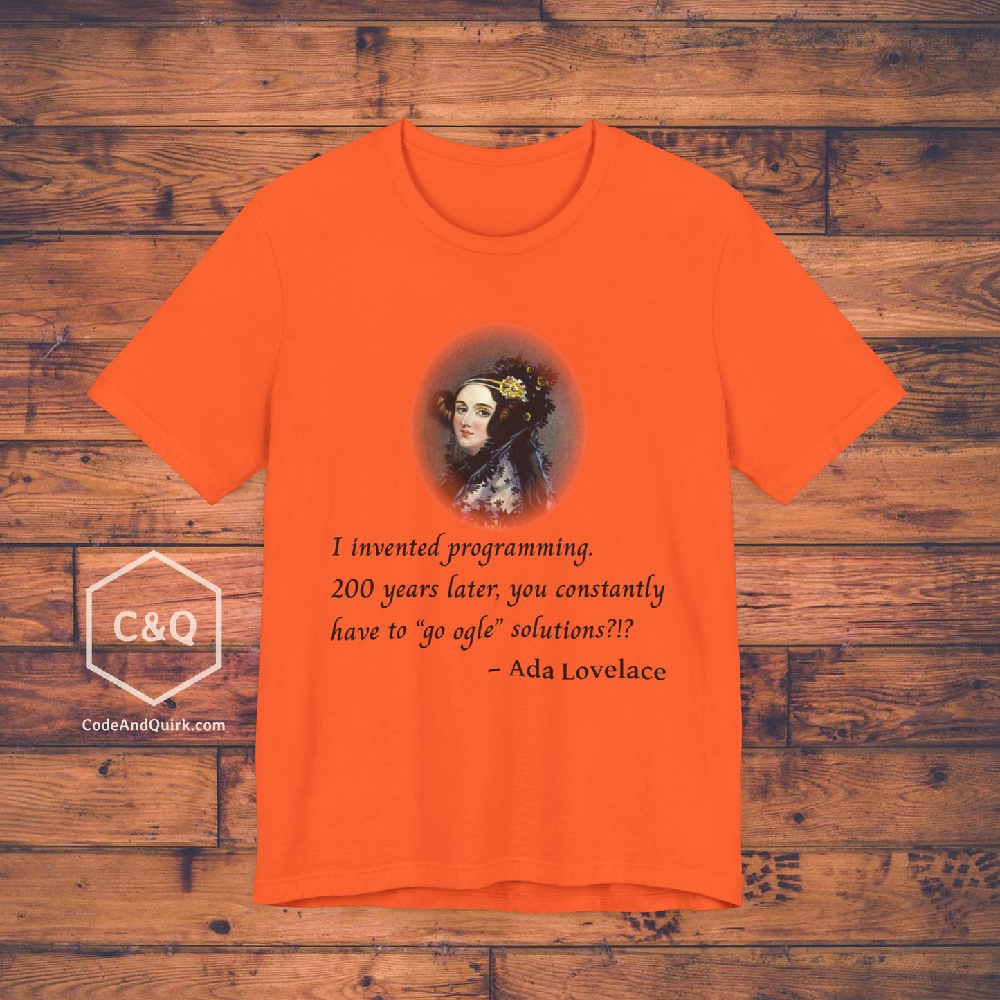 Ada Lovelace quote programmer's T-Shirt
