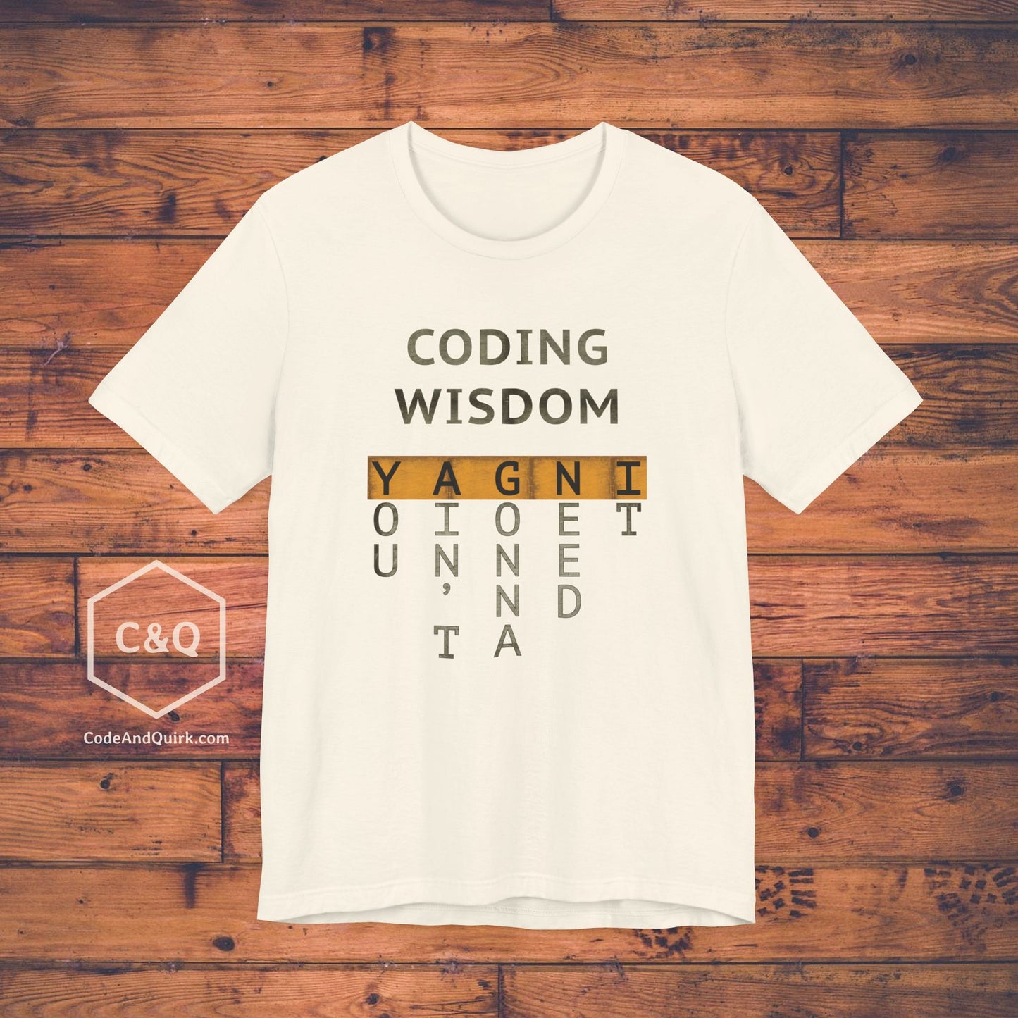 Coding wisdom: YAGNI - programmer's T-Shirt