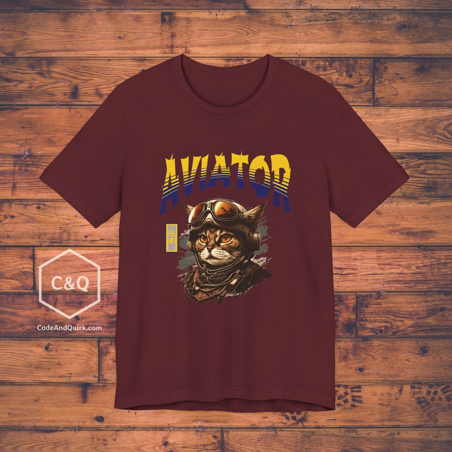 Aviator Cat - aviation fan's T-Shirt