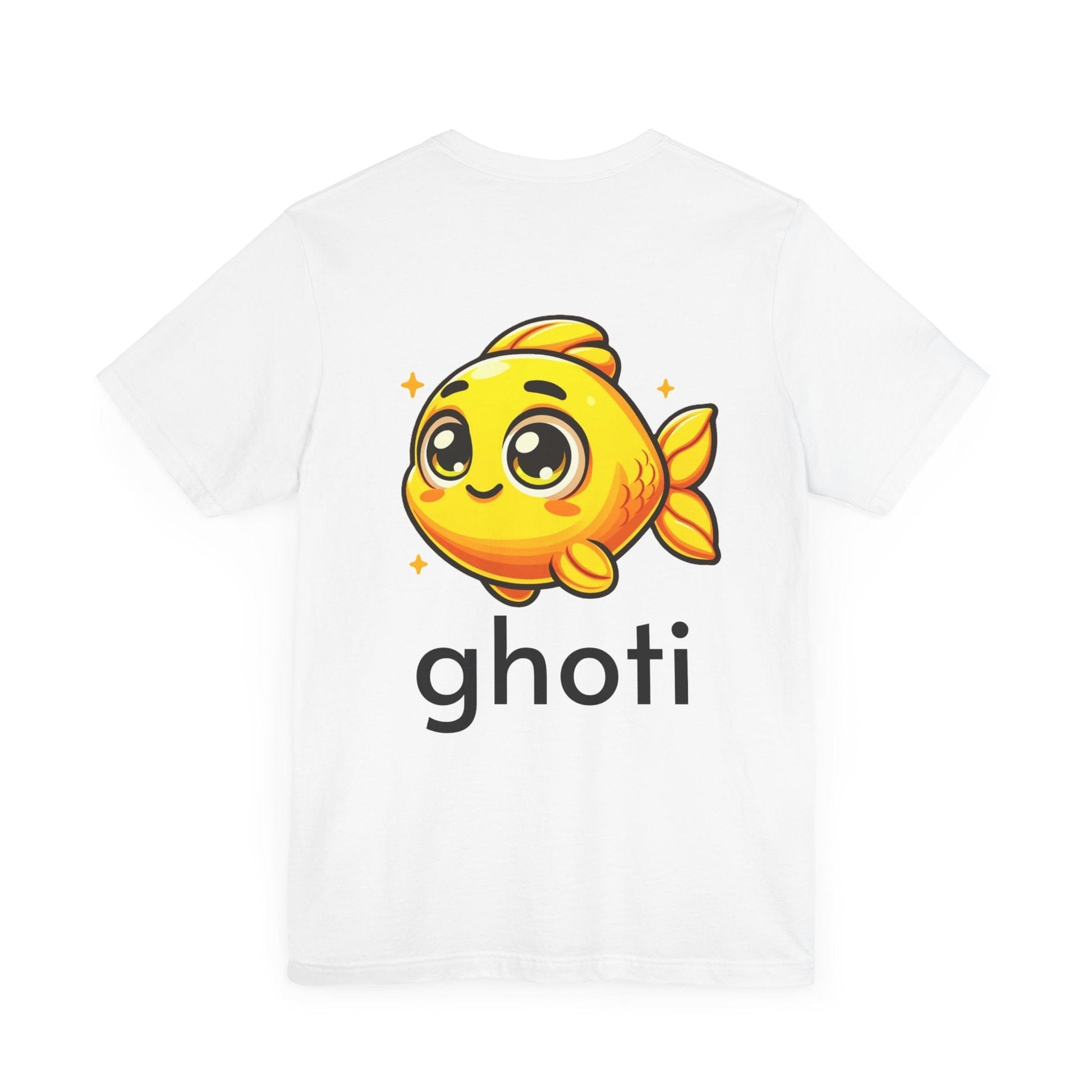 T-Shirt Fish/Ghoti English Pronunciation Joke T-Shirt for language geeks, Unisex Jersey Short Sleeve Tee