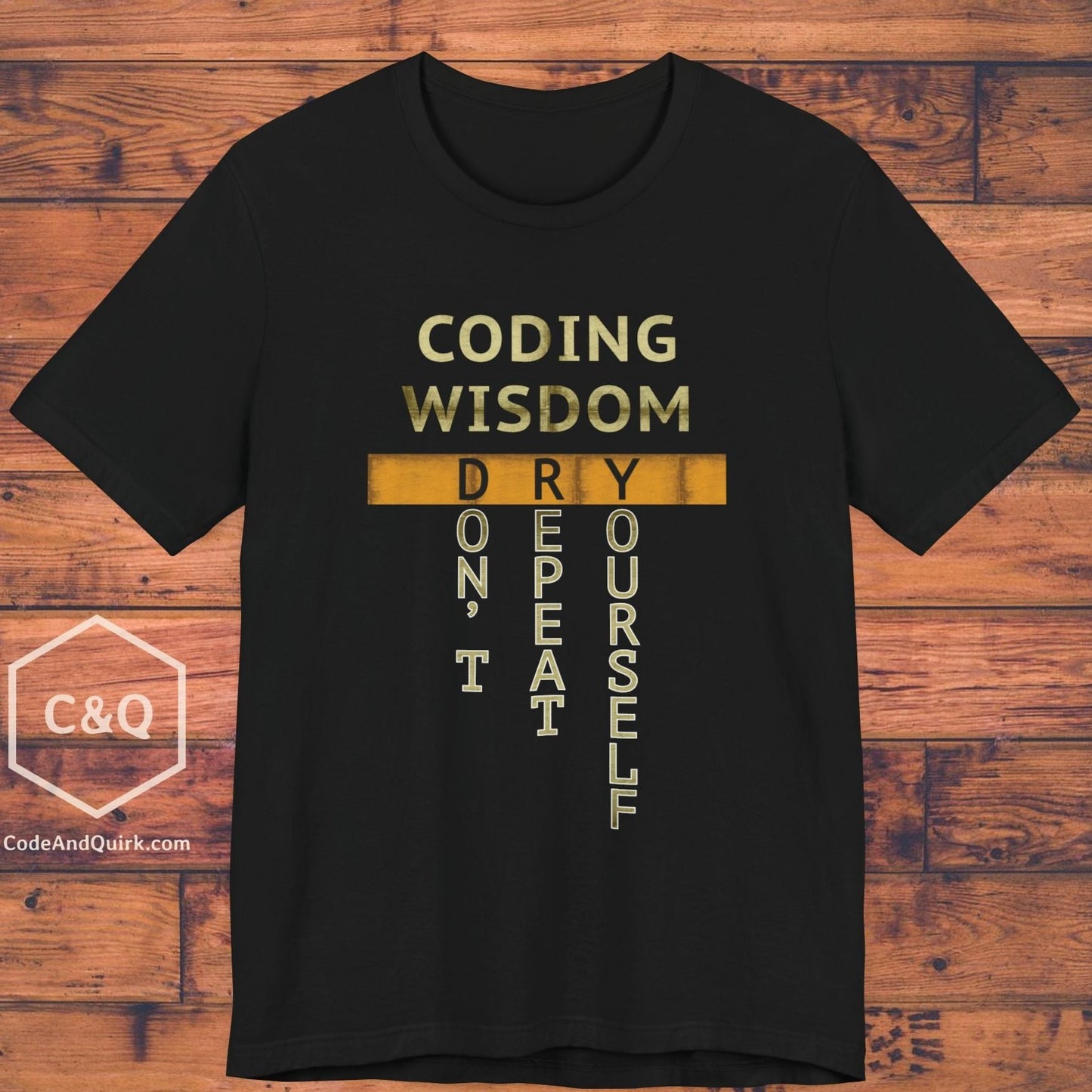 Coding wisdom: DRY - programmer's T-Shirt