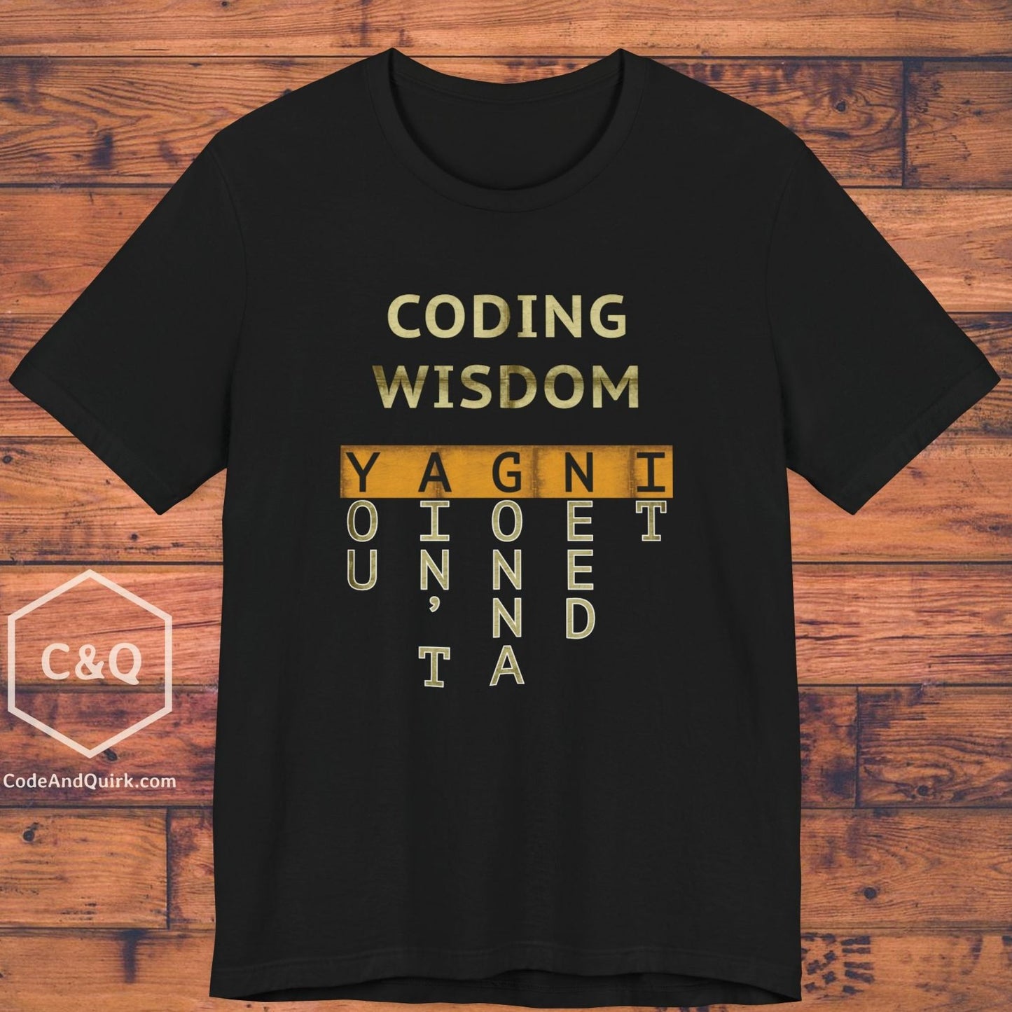 Coding wisdom: YAGNI - programmer's T-Shirt